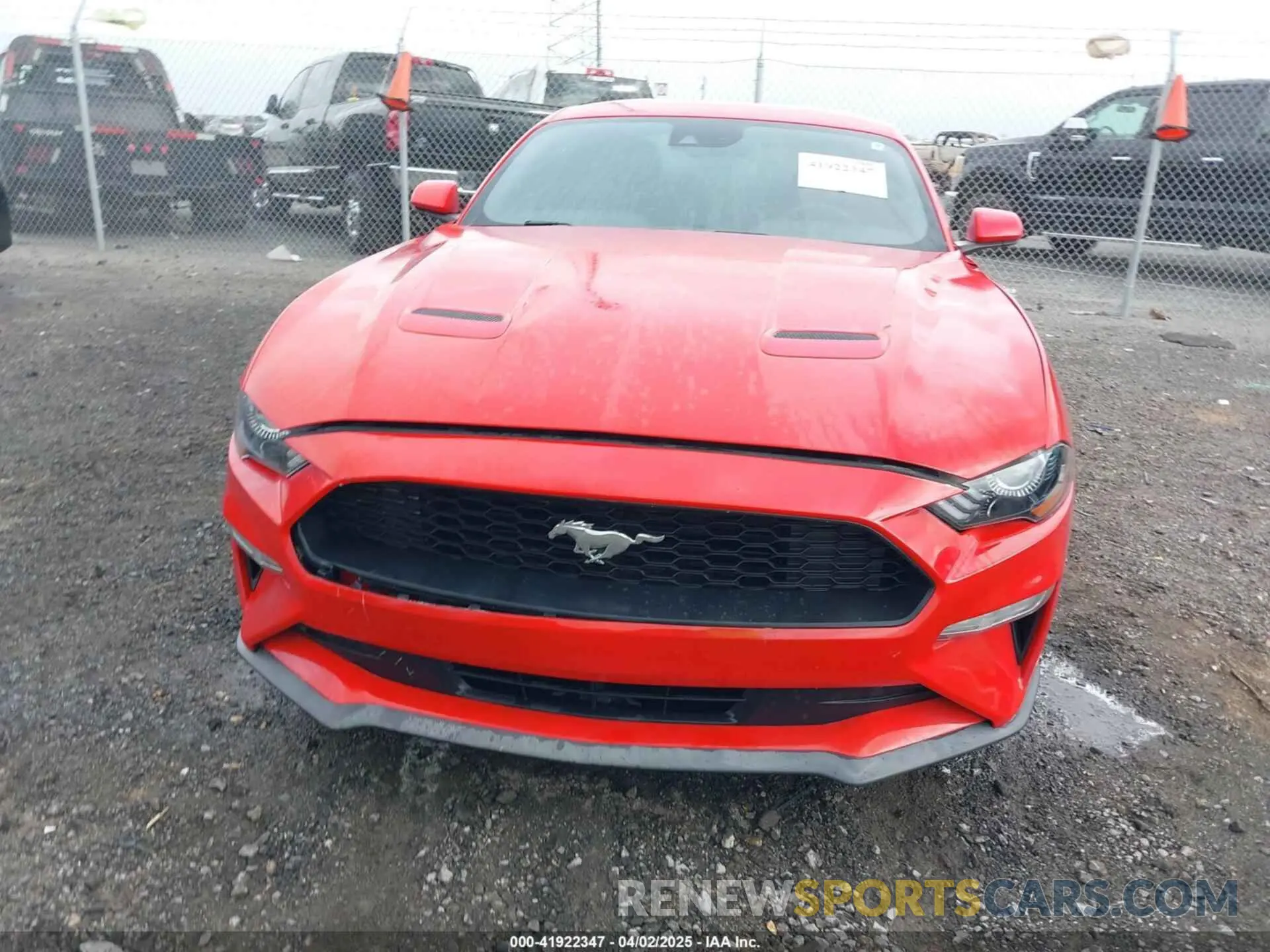 12 fotografías del automóvil dañado 1FA6P8TH4N5102519 FORD MUSTANG 2022