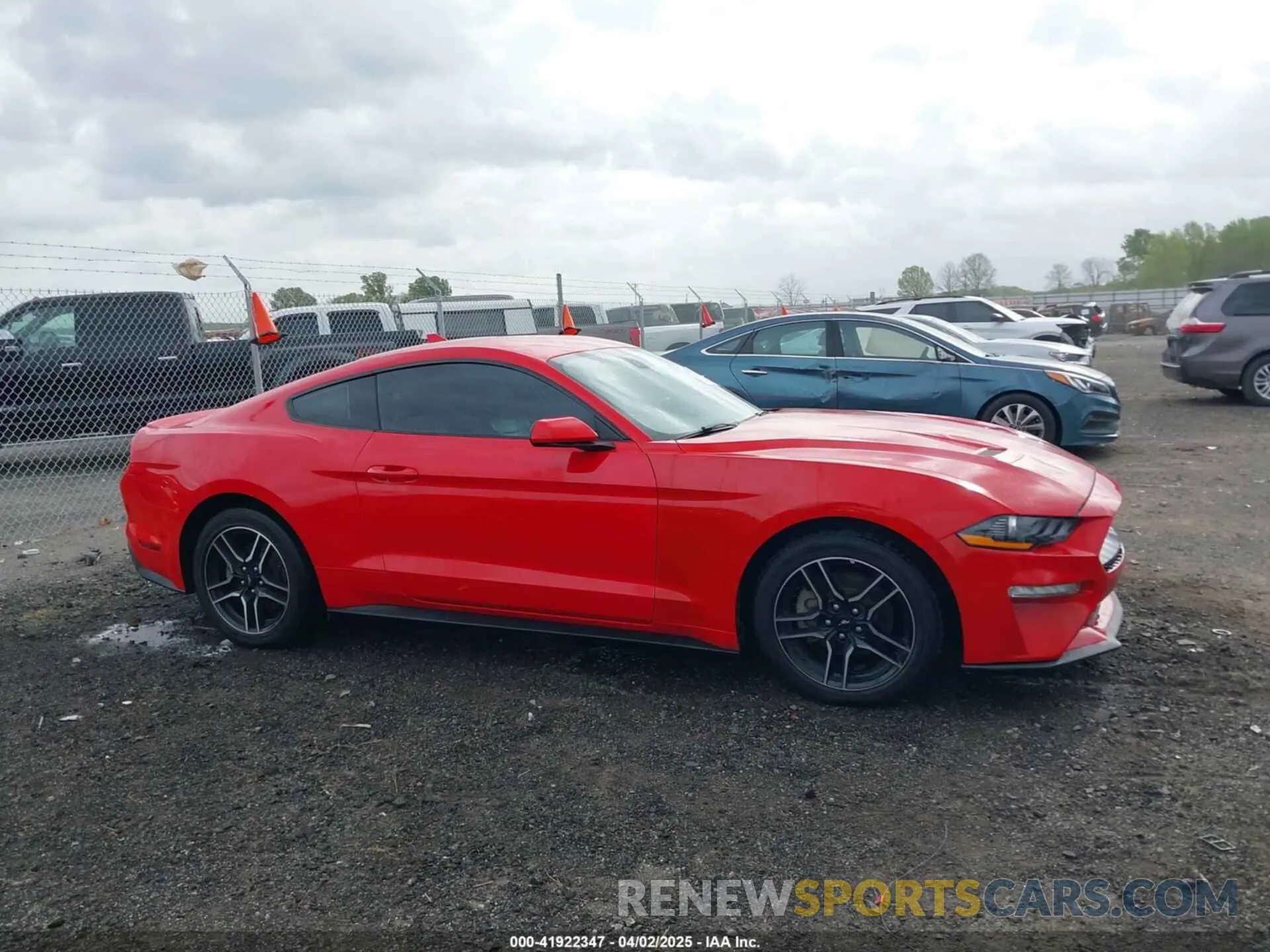 13 fotografías del automóvil dañado 1FA6P8TH4N5102519 FORD MUSTANG 2022