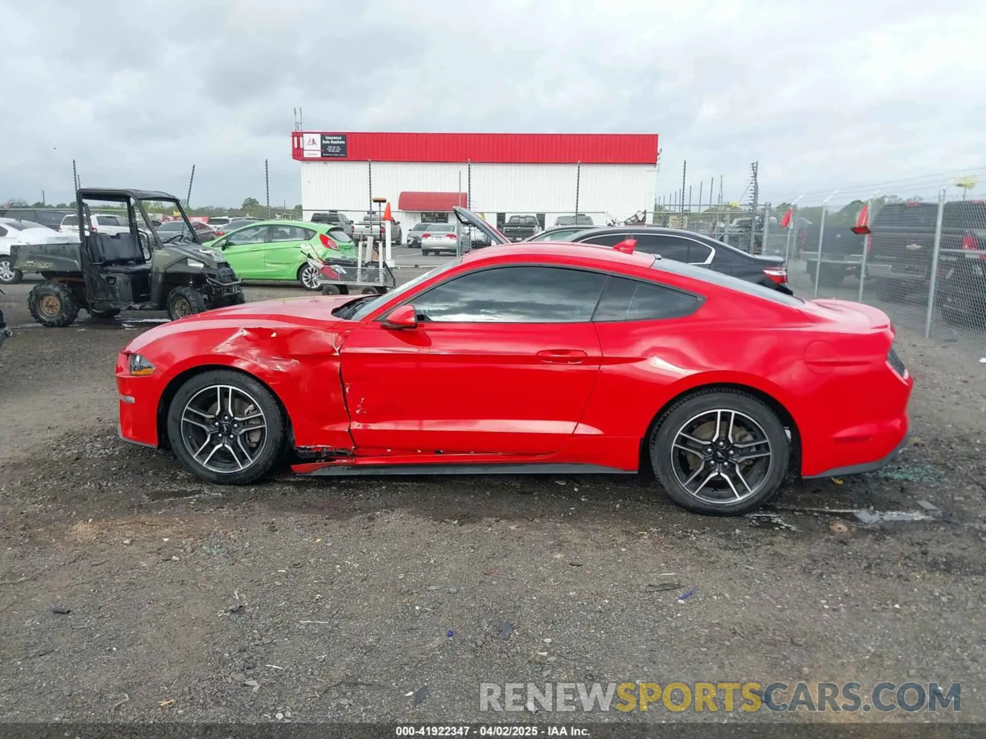 14 fotografías del automóvil dañado 1FA6P8TH4N5102519 FORD MUSTANG 2022