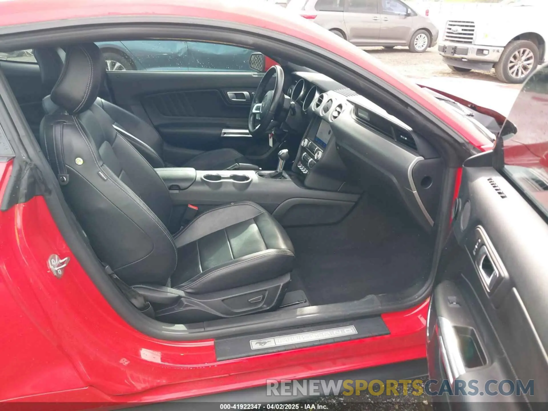 5 fotografías del automóvil dañado 1FA6P8TH4N5102519 FORD MUSTANG 2022