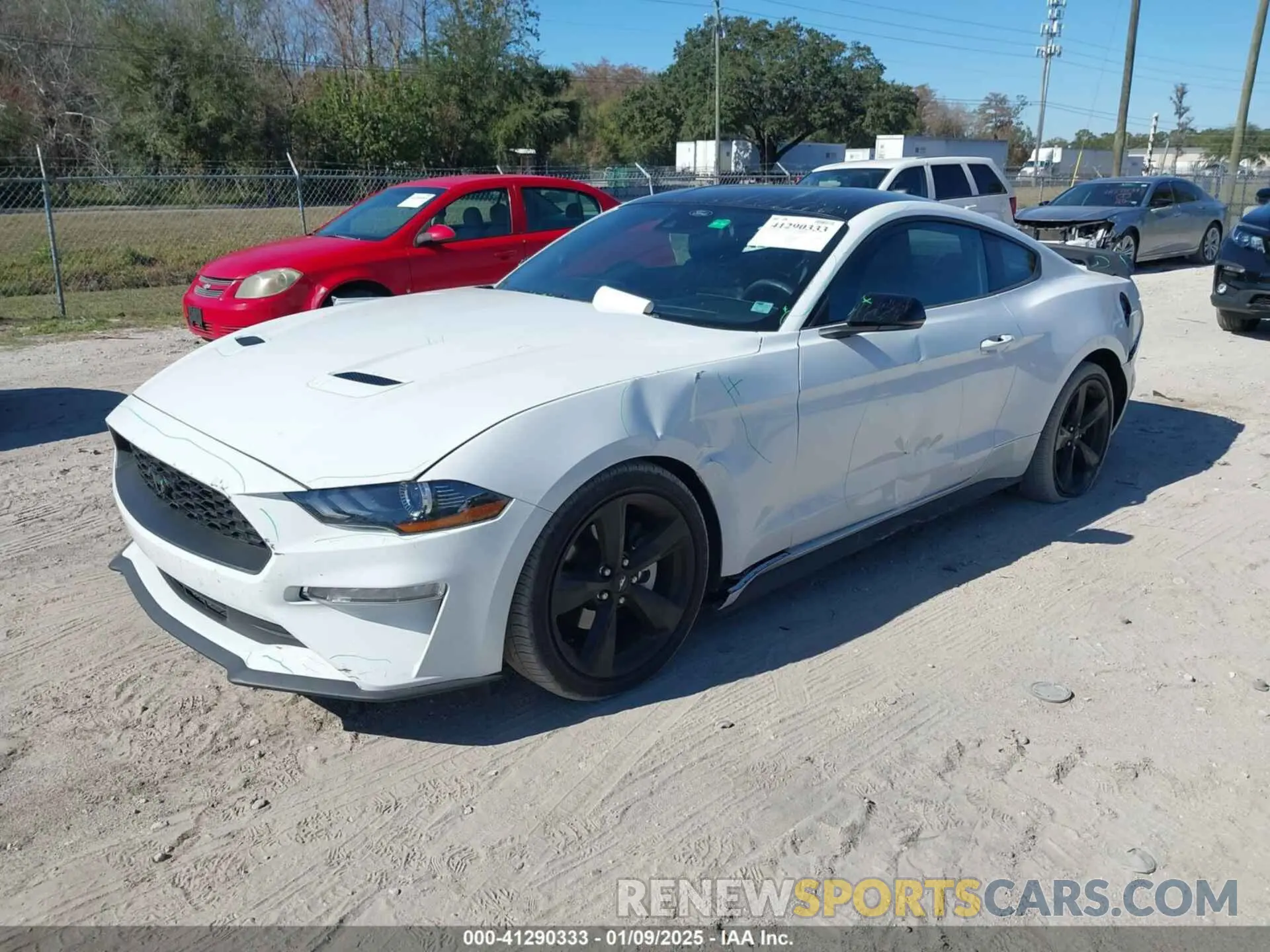 2 fotografías del automóvil dañado 1FA6P8TH5N5139871 FORD MUSTANG 2022