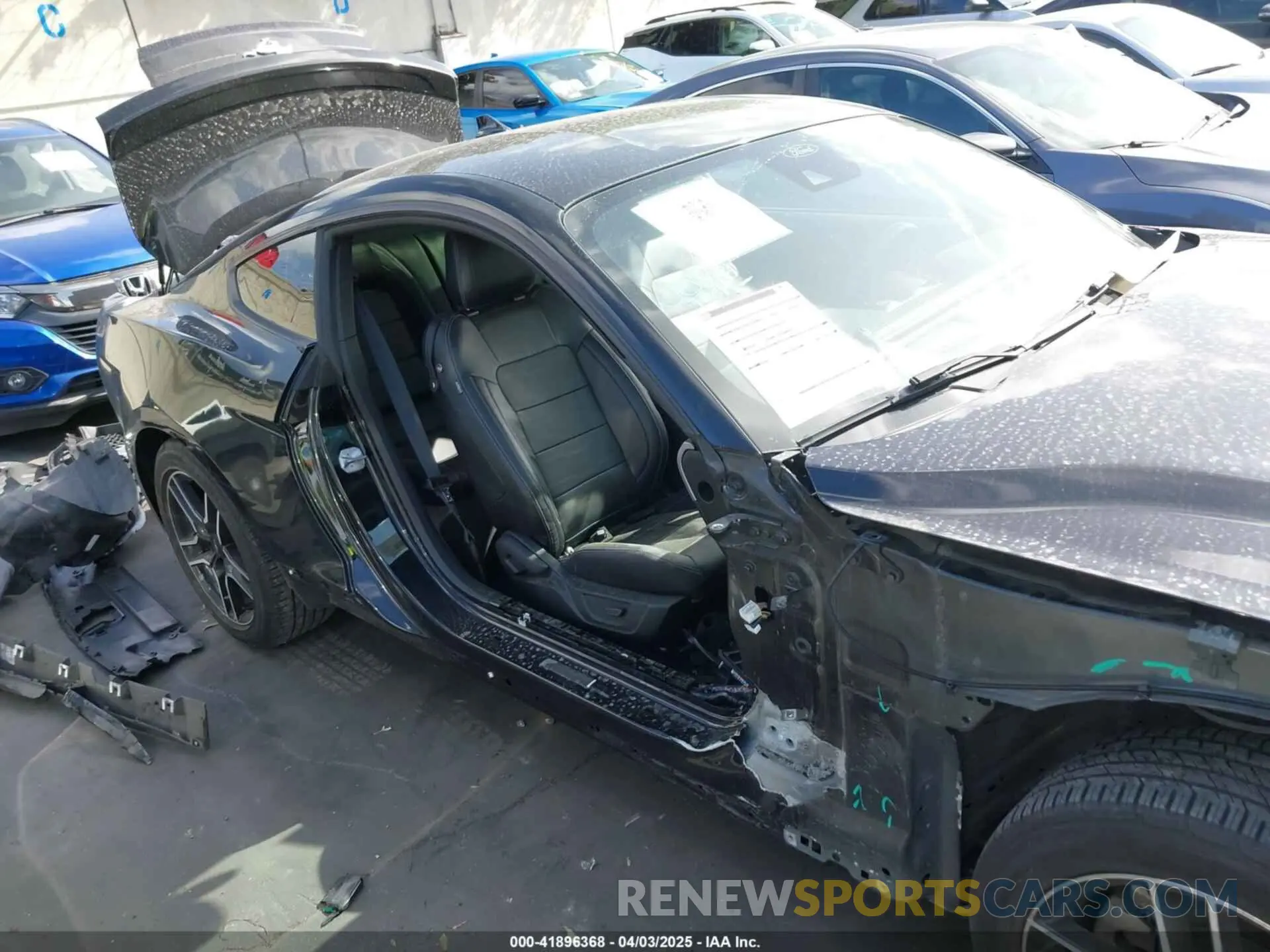14 fotografías del automóvil dañado 1FA6P8TH9N5143342 FORD MUSTANG 2022