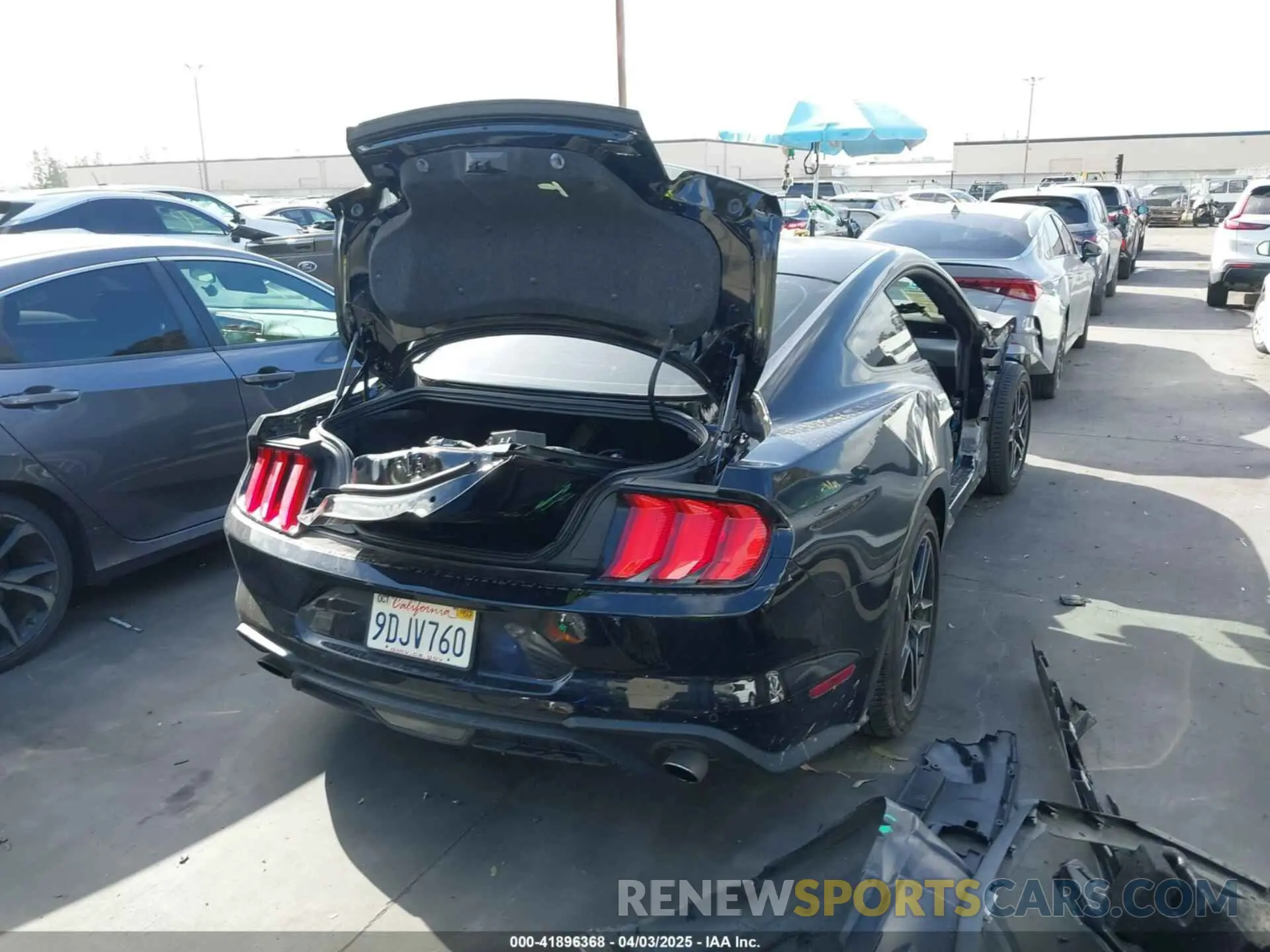 17 fotografías del automóvil dañado 1FA6P8TH9N5143342 FORD MUSTANG 2022
