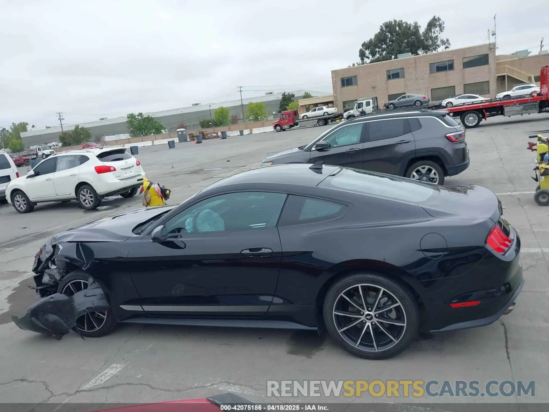 15 fotografías del automóvil dañado 1FA6P8THXN5145312 FORD MUSTANG 2022