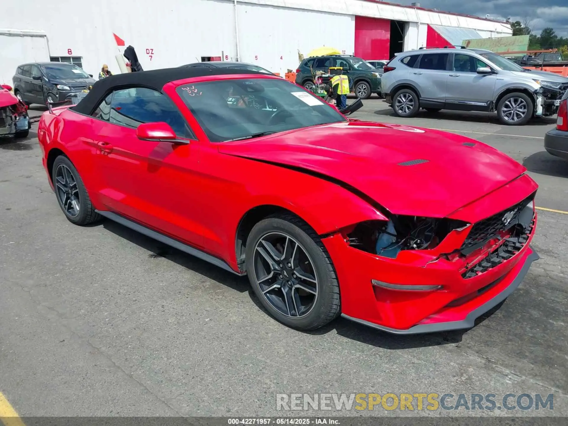 1 fotografías del automóvil dañado 1FATP8UH2N5124679 FORD MUSTANG 2022