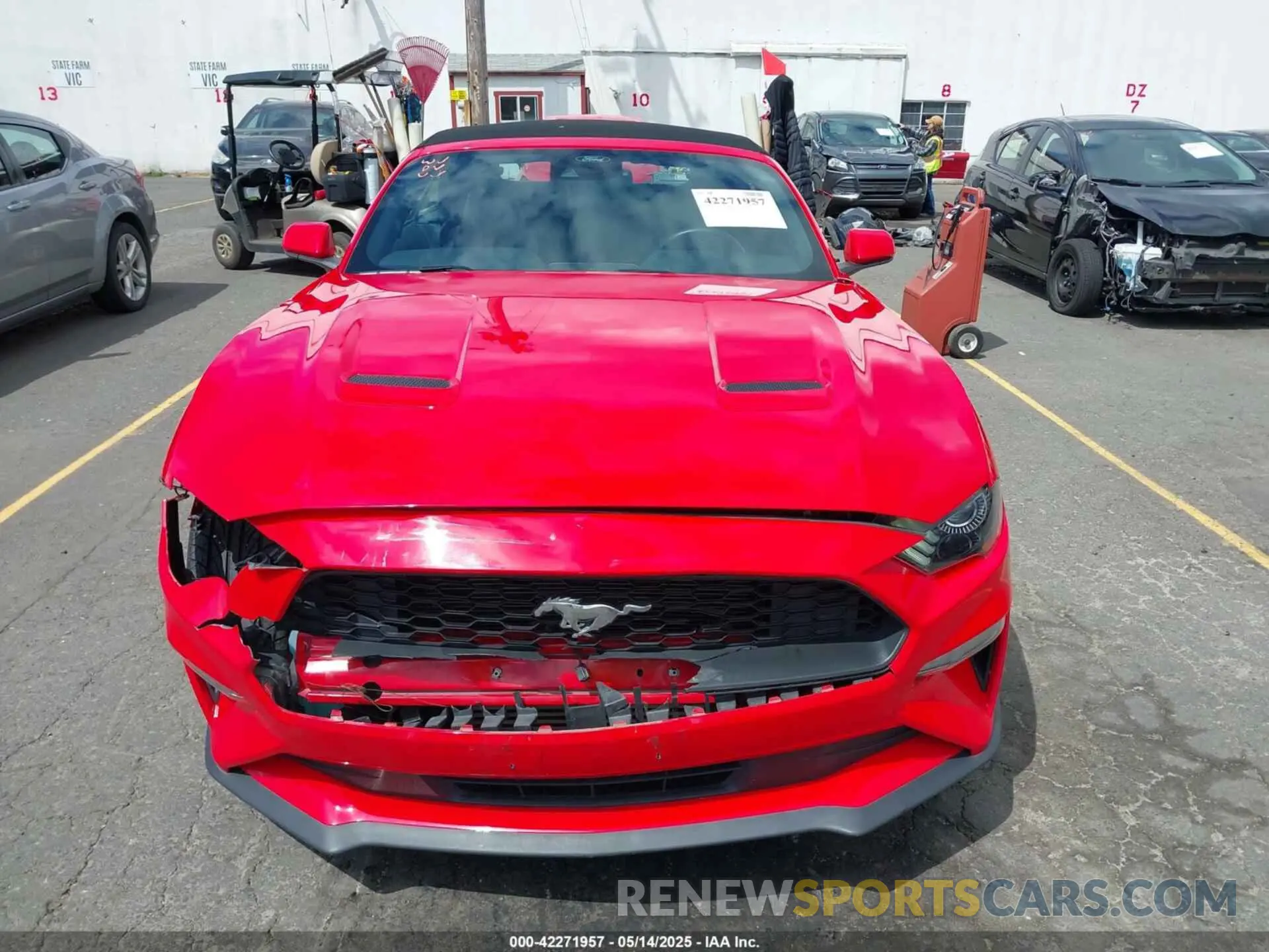 13 fotografías del automóvil dañado 1FATP8UH2N5124679 FORD MUSTANG 2022