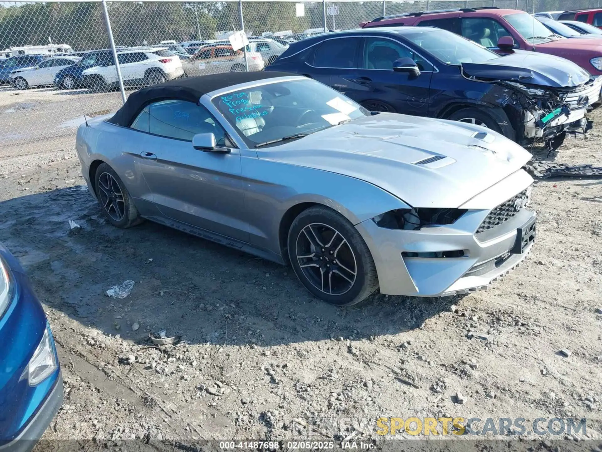 1 fotografías del automóvil dañado 1FATP8UH7N5105674 FORD MUSTANG 2022