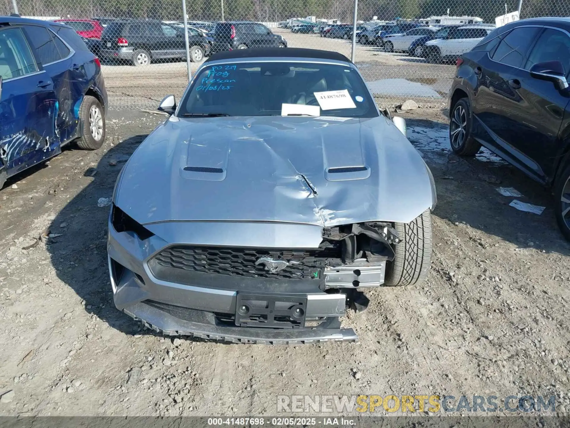 12 fotografías del automóvil dañado 1FATP8UH7N5105674 FORD MUSTANG 2022