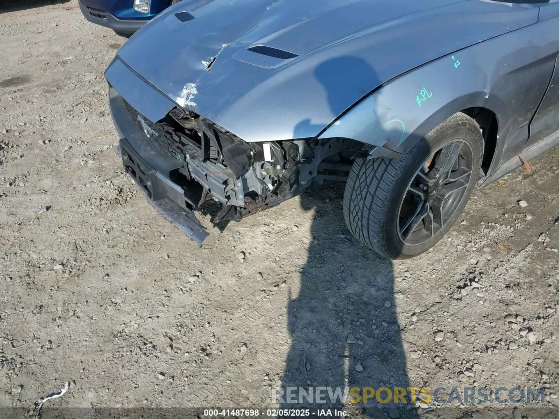 6 fotografías del automóvil dañado 1FATP8UH7N5105674 FORD MUSTANG 2022