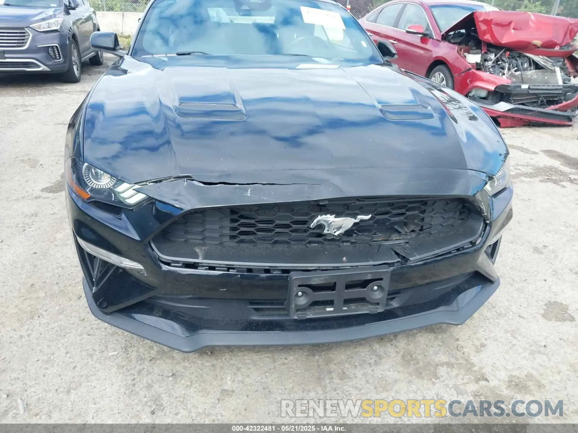 18 fotografías del automóvil dañado 1FATP8UH7N5124631 FORD MUSTANG 2022