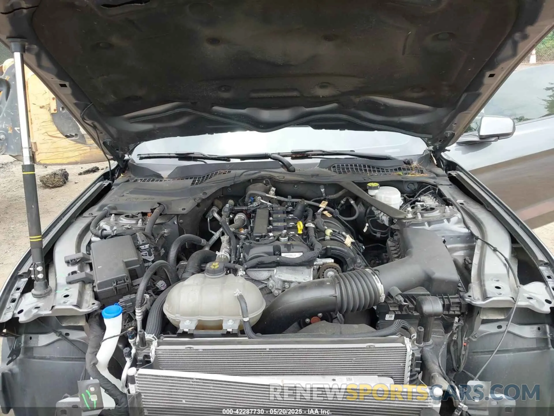 10 fotografías del automóvil dañado 1FATP8UH8N5106560 FORD MUSTANG 2022