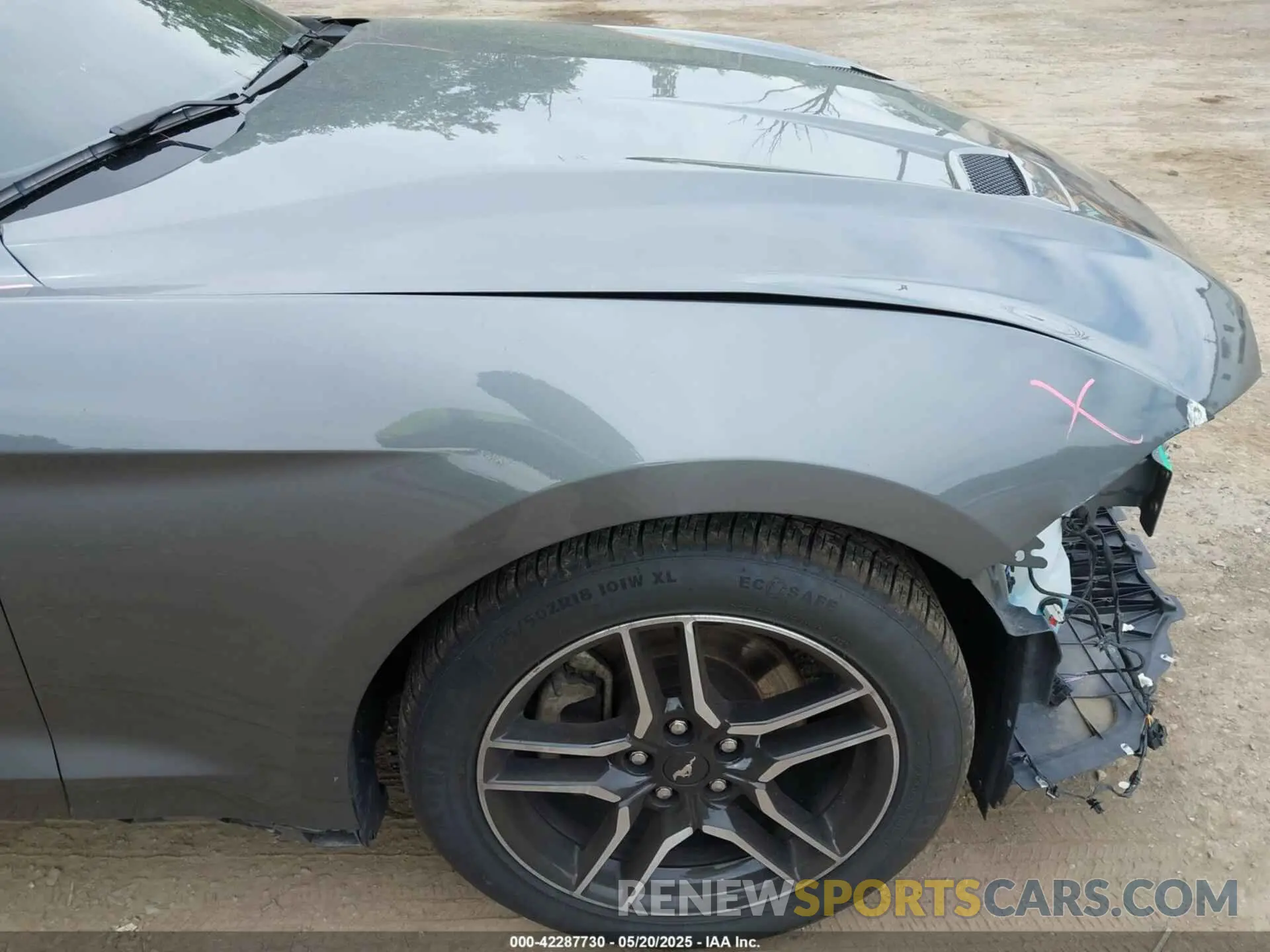 6 fotografías del automóvil dañado 1FATP8UH8N5106560 FORD MUSTANG 2022
