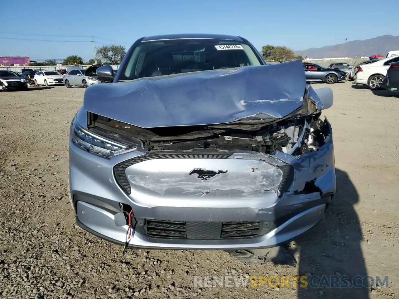 5 fotografías del automóvil dañado 3FMTK1RM6NMA19252 FORD MUSTANG 2022