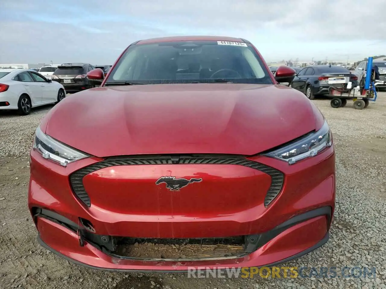 5 fotografías del automóvil dañado 3FMTK1RM8NMA30270 FORD MUSTANG 2022