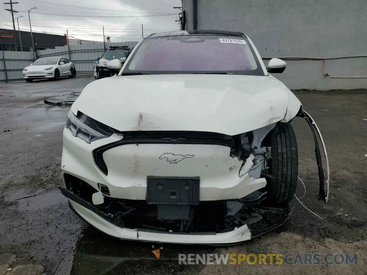 5 fotografías del automóvil dañado 3FMTK3R71NMA31671 FORD MUSTANG 2022