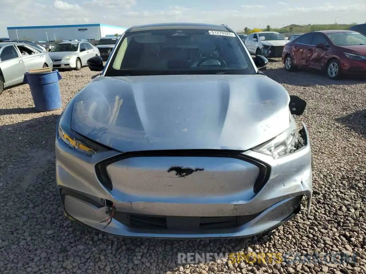 5 fotografías del automóvil dañado 3FMTK3R76NMA19273 FORD MUSTANG 2022