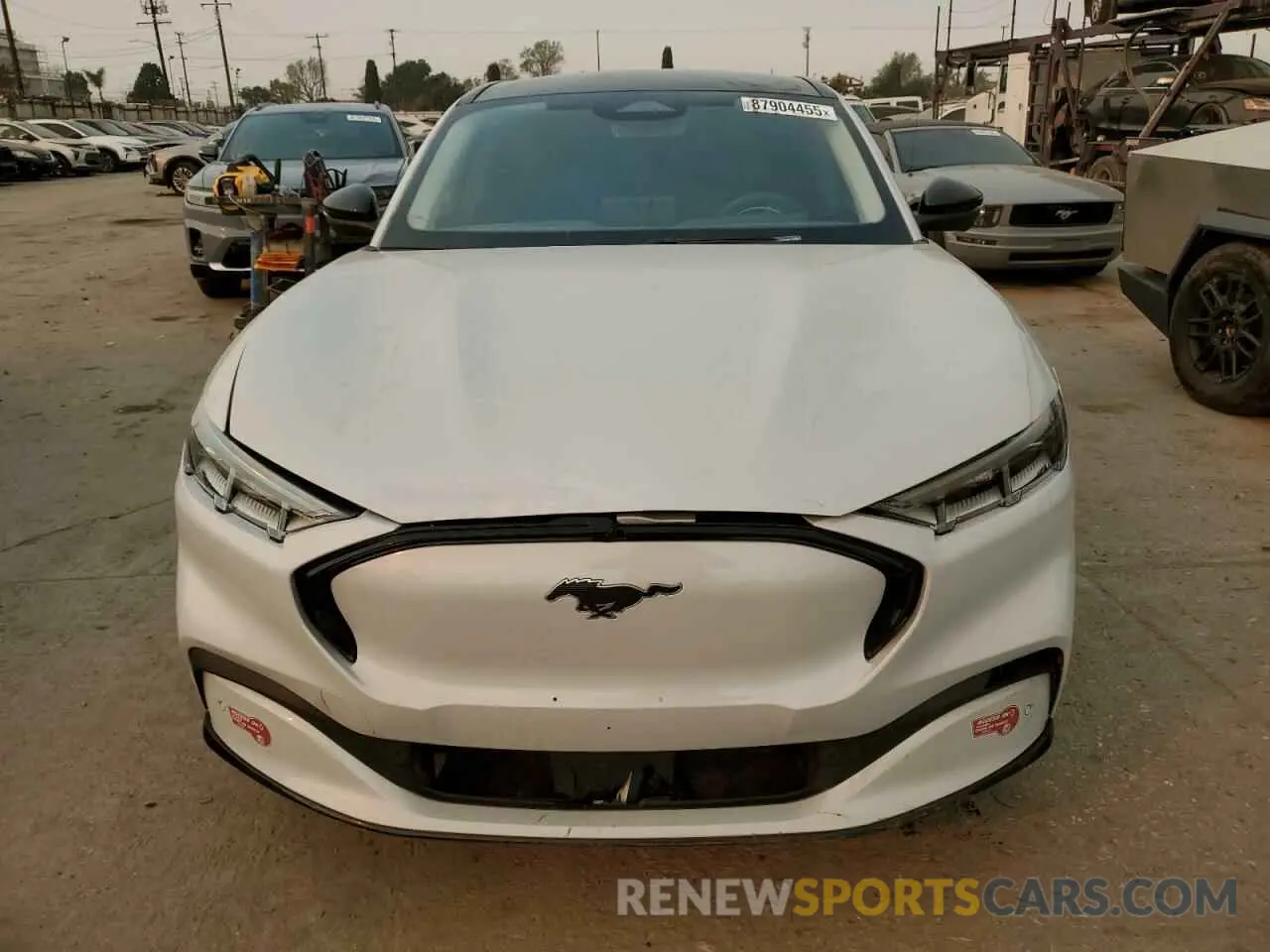 5 fotografías del automóvil dañado 3FMTK3RM4NMA50835 FORD MUSTANG 2022