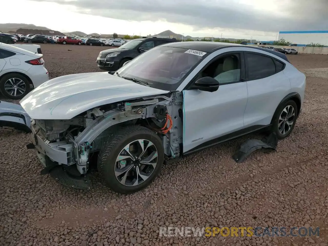 1 fotografías del automóvil dañado 3FMTK3RM8NMA02478 FORD MUSTANG 2022