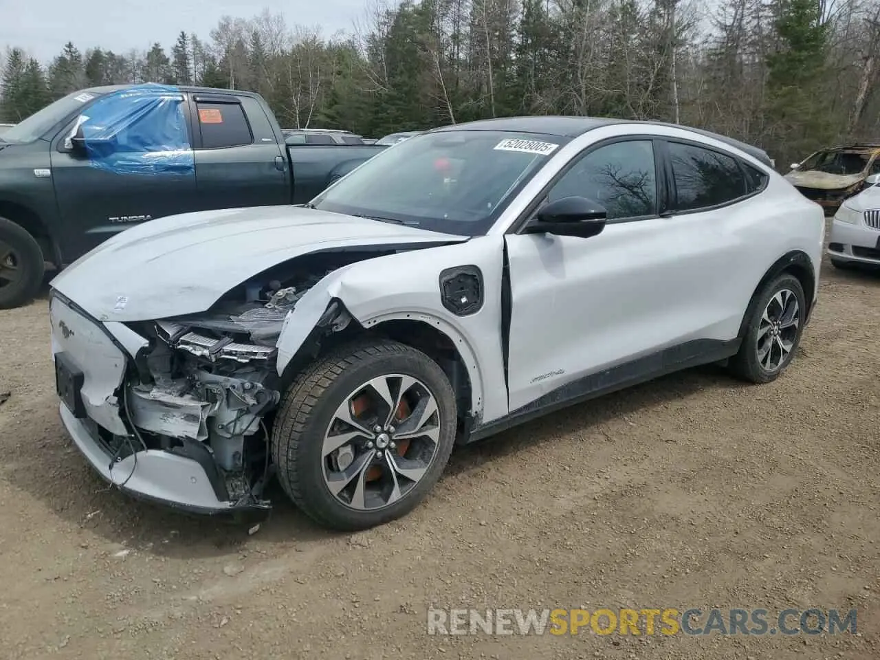 1 fotografías del automóvil dañado 3FMTK3SS6NMA44222 FORD MUSTANG 2022