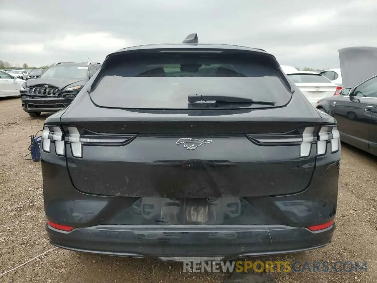 6 fotografías del automóvil dañado 3FMTK3SU6NMA23632 FORD MUSTANG 2022
