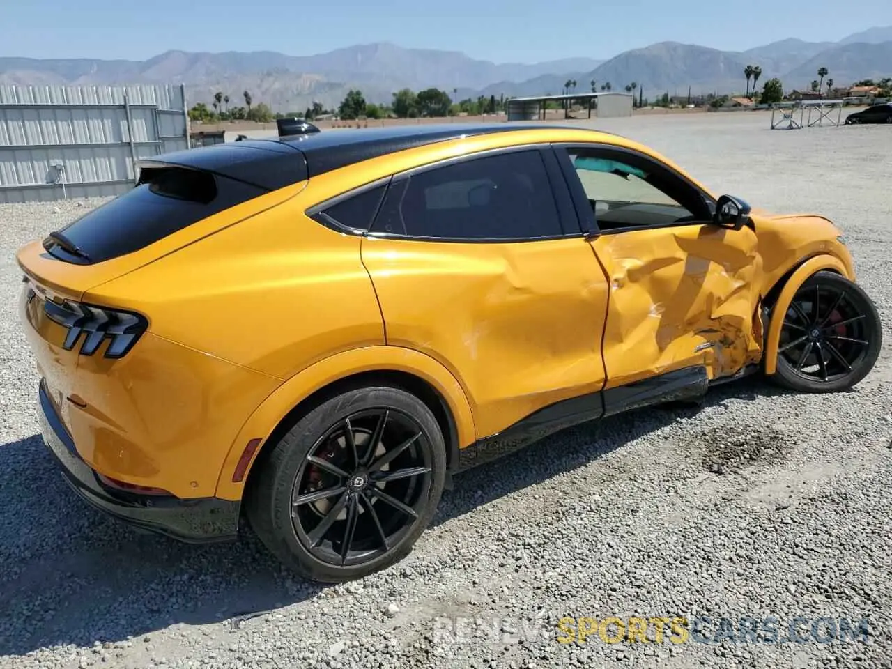3 fotografías del automóvil dañado 3FMTK4SE1NMA10334 FORD MUSTANG 2022