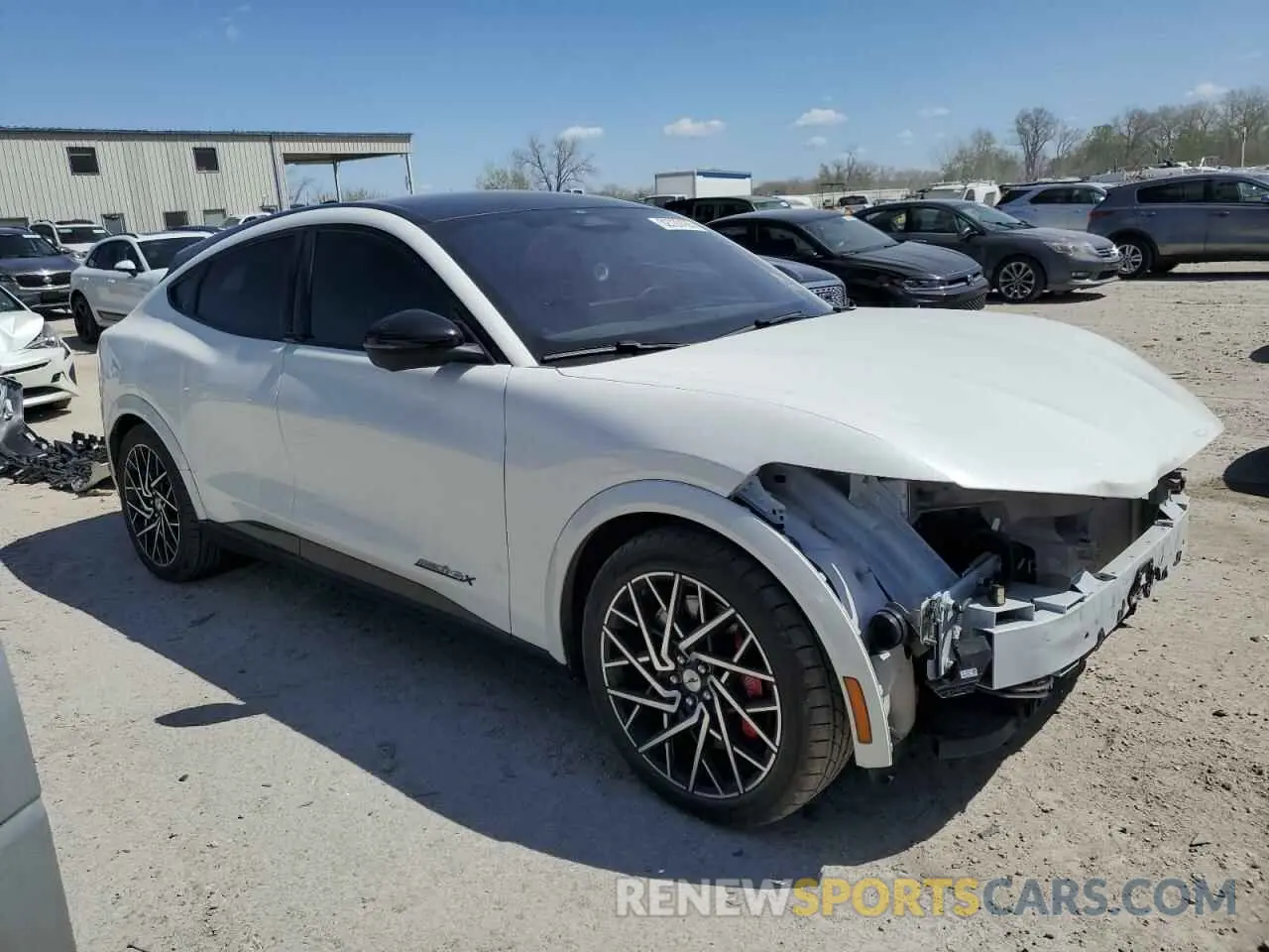 4 fotografías del automóvil dañado 3FMTK4SX7NMA38575 FORD MUSTANG 2022