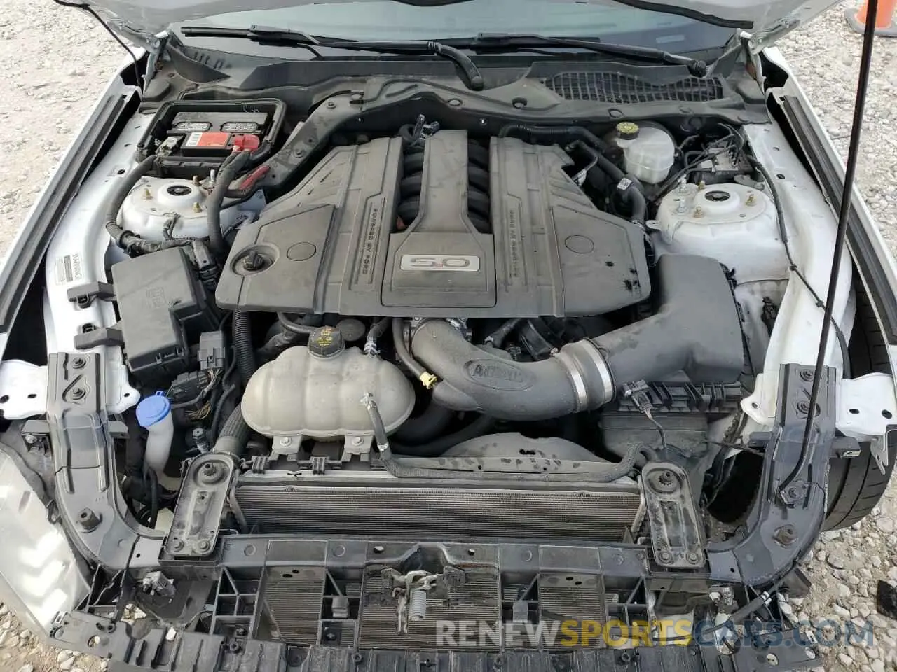 11 fotografías del automóvil dañado 1FA6P8CF1P5301657 FORD MUSTANG 2023