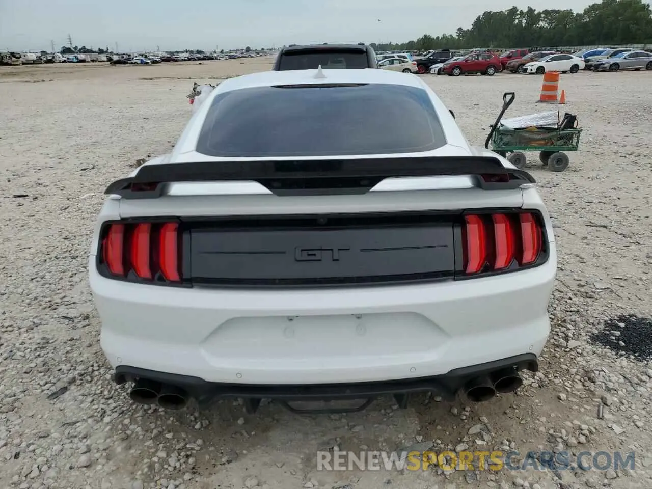 6 fotografías del automóvil dañado 1FA6P8CF1P5301657 FORD MUSTANG 2023