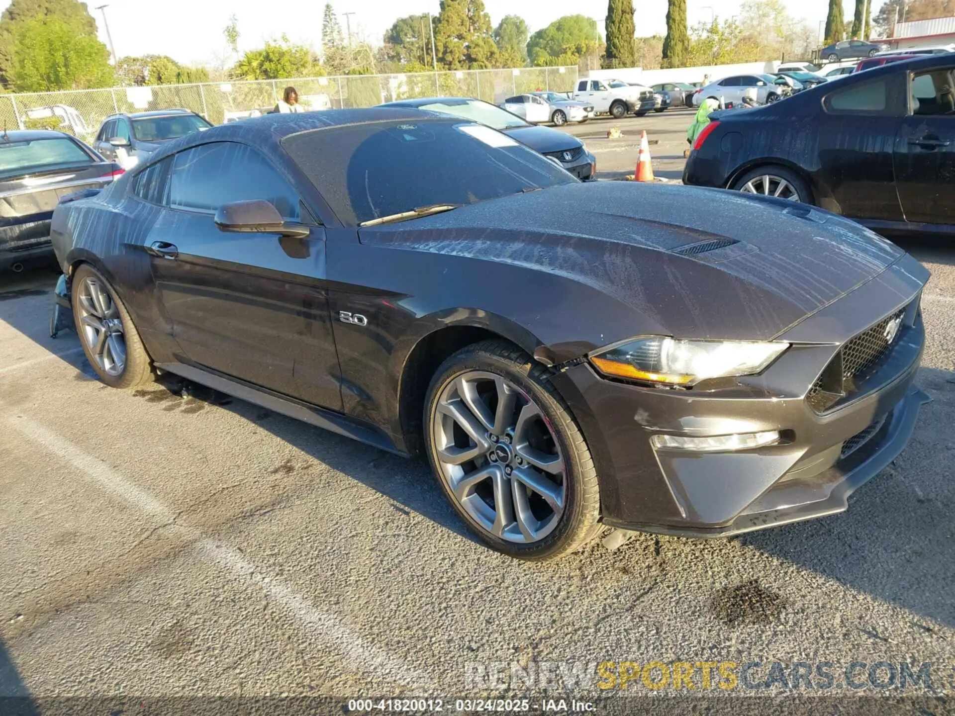 1 fotografías del automóvil dañado 1FA6P8CF3P5306777 FORD MUSTANG 2023