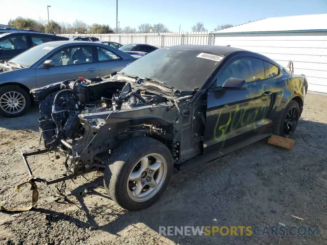 1 fotografías del automóvil dañado 1FA6P8CF4P5300101 FORD MUSTANG 2023