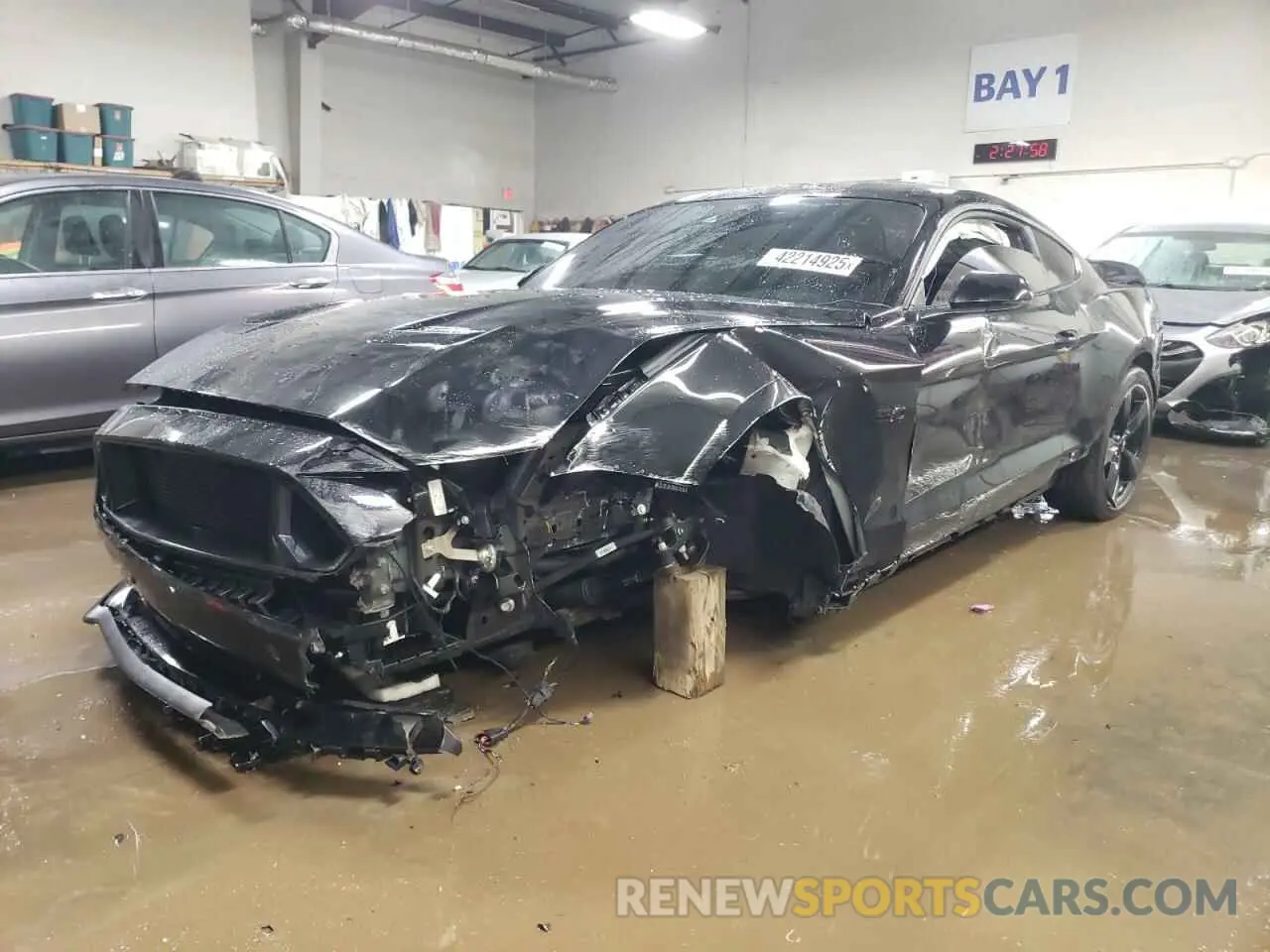 1 fotografías del automóvil dañado 1FA6P8CF5P5302908 FORD MUSTANG 2023