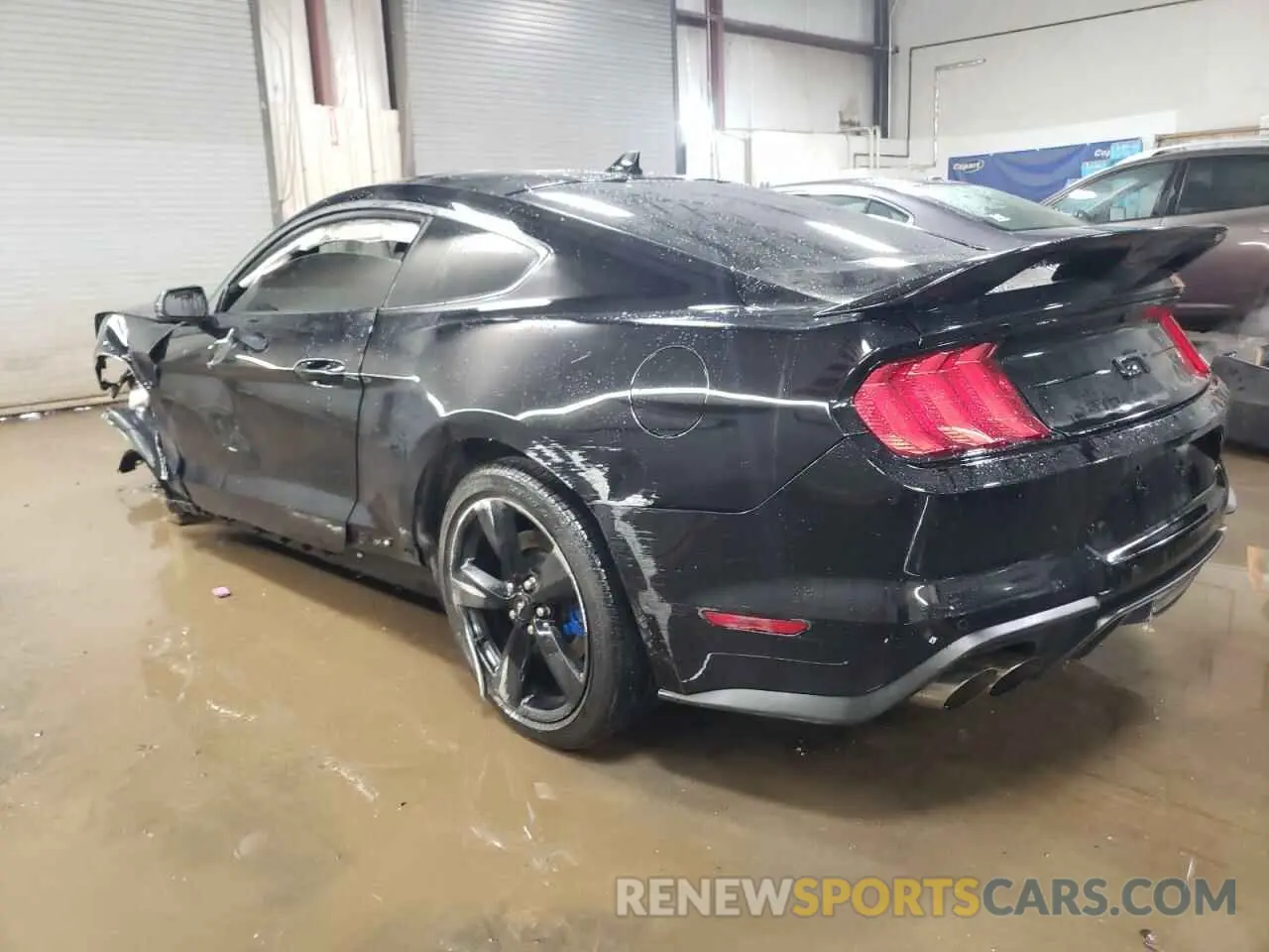 2 fotografías del automóvil dañado 1FA6P8CF5P5302908 FORD MUSTANG 2023