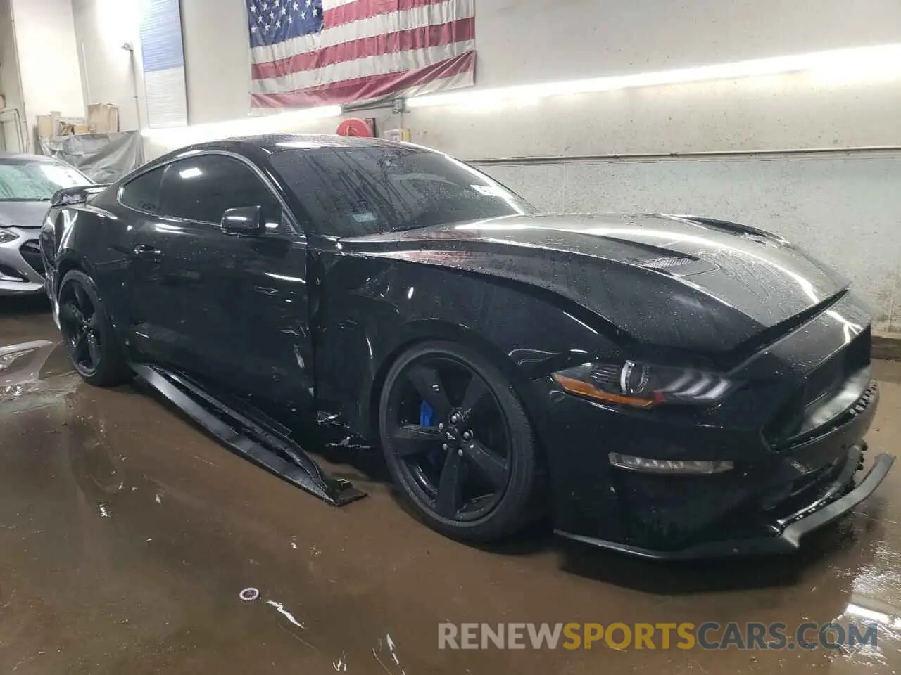 4 fotografías del automóvil dañado 1FA6P8CF5P5302908 FORD MUSTANG 2023