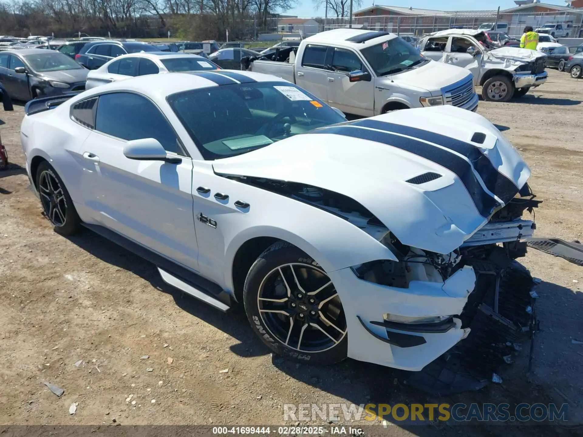 1 fotografías del automóvil dañado 1FA6P8CF6P5306711 FORD MUSTANG 2023