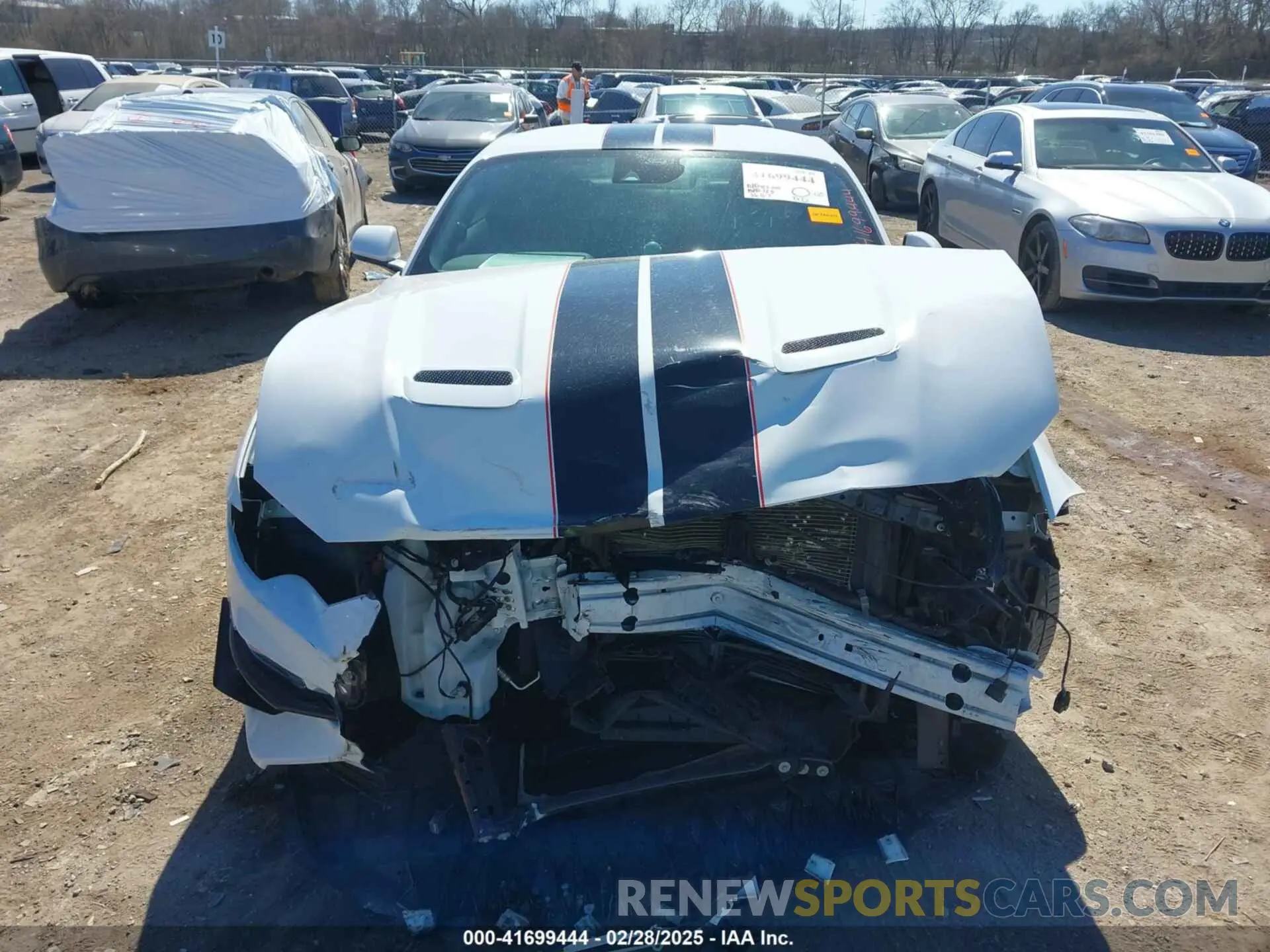 12 fotografías del automóvil dañado 1FA6P8CF6P5306711 FORD MUSTANG 2023