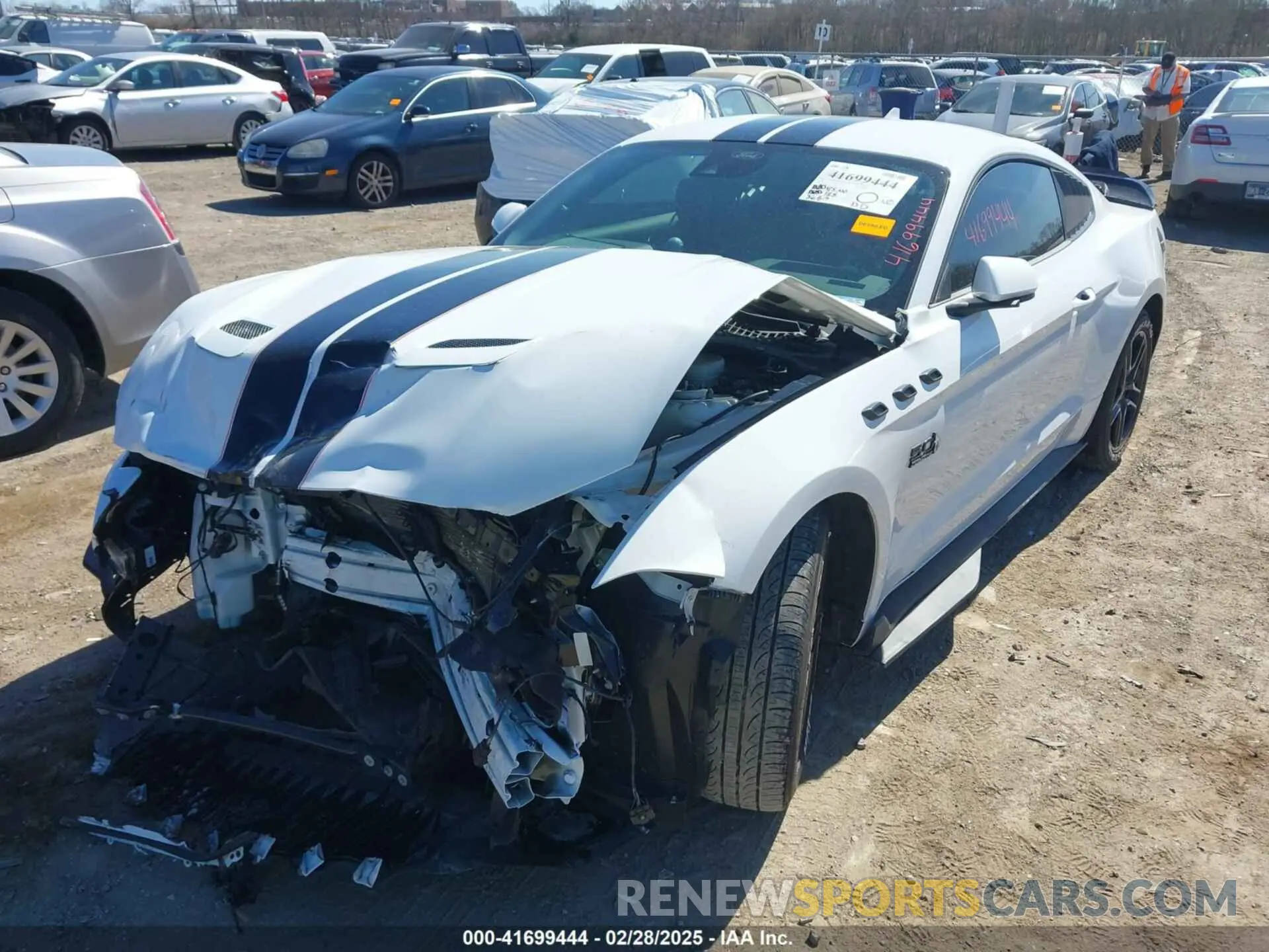 17 fotografías del automóvil dañado 1FA6P8CF6P5306711 FORD MUSTANG 2023