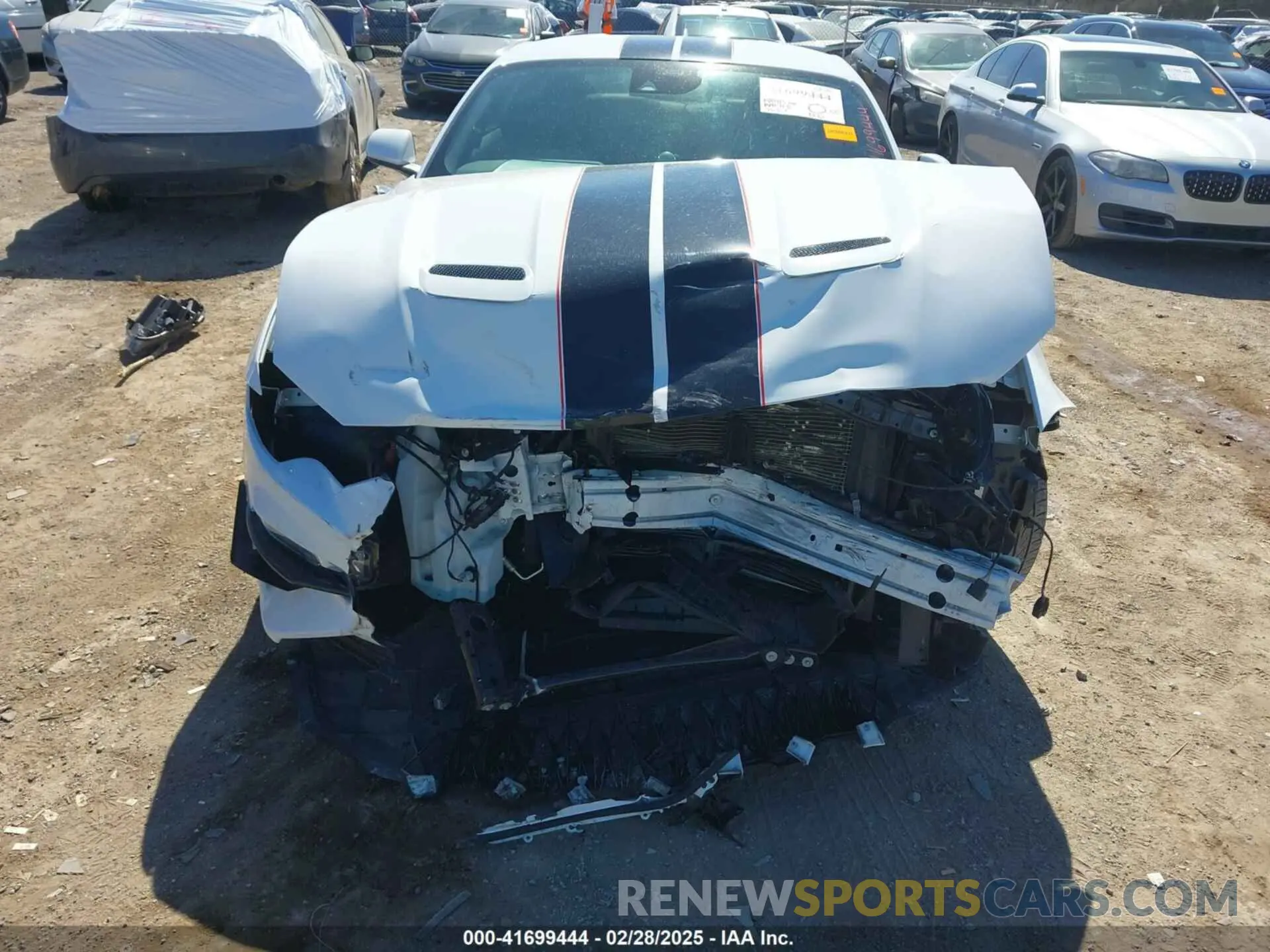 6 fotografías del automóvil dañado 1FA6P8CF6P5306711 FORD MUSTANG 2023