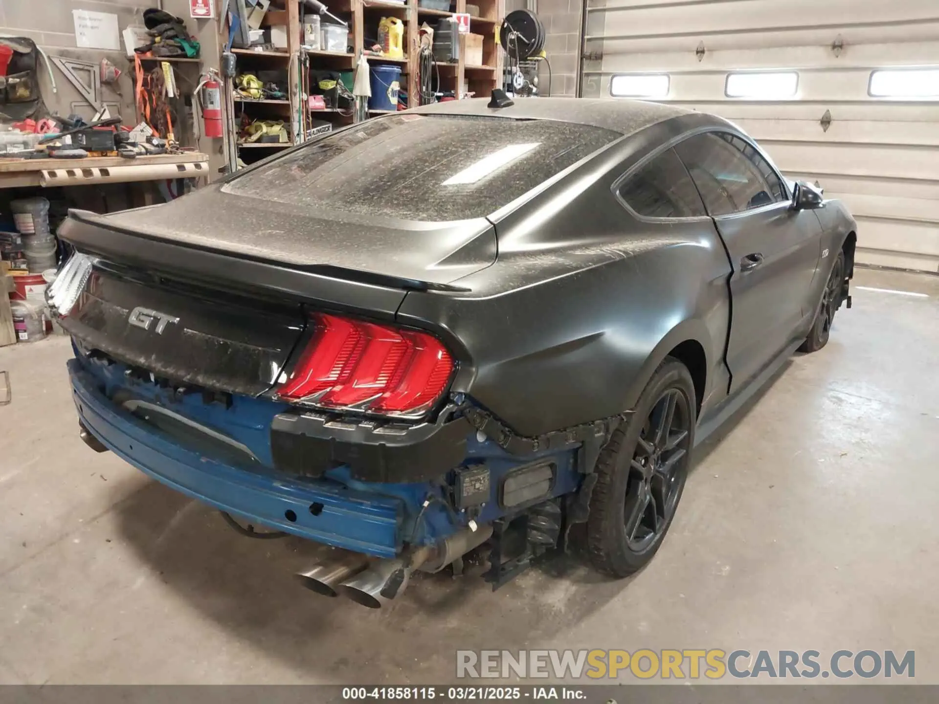 4 fotografías del automóvil dañado 1FA6P8CF8P5305334 FORD MUSTANG 2023