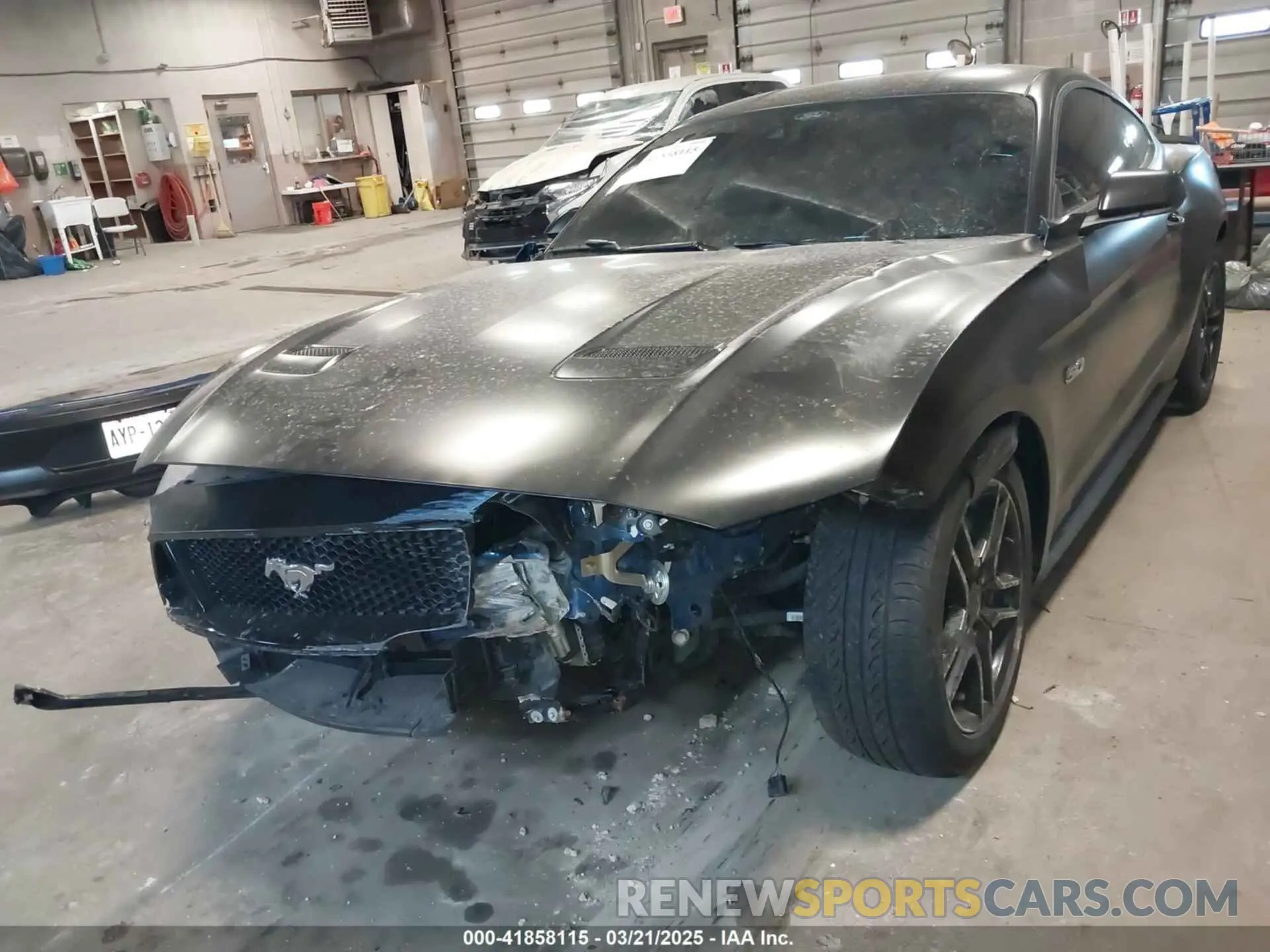6 fotografías del automóvil dañado 1FA6P8CF8P5305334 FORD MUSTANG 2023
