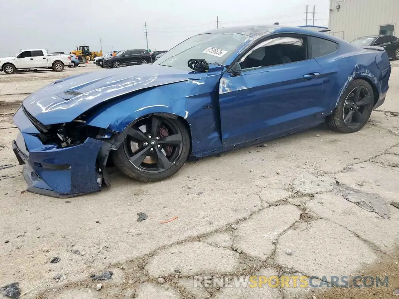 1 fotografías del automóvil dañado 1FA6P8CF9P5301583 FORD MUSTANG 2023