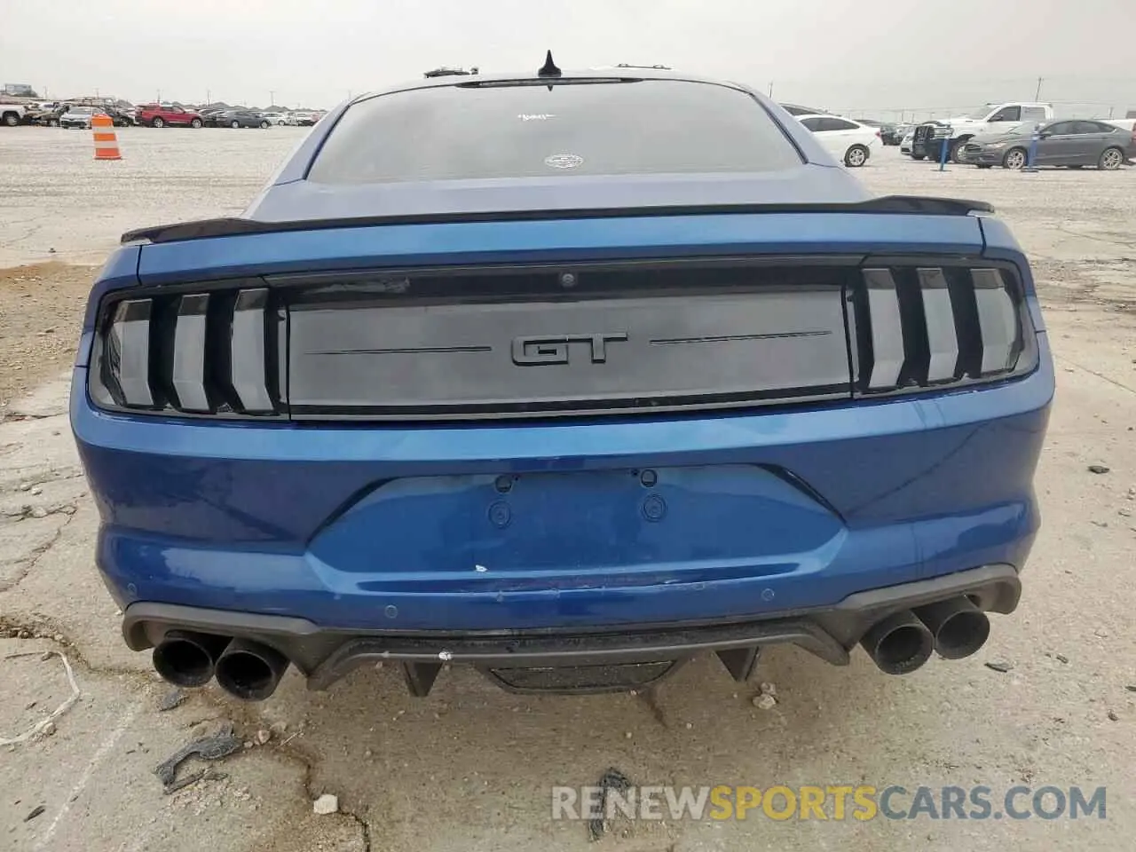 6 fotografías del automóvil dañado 1FA6P8CF9P5301583 FORD MUSTANG 2023