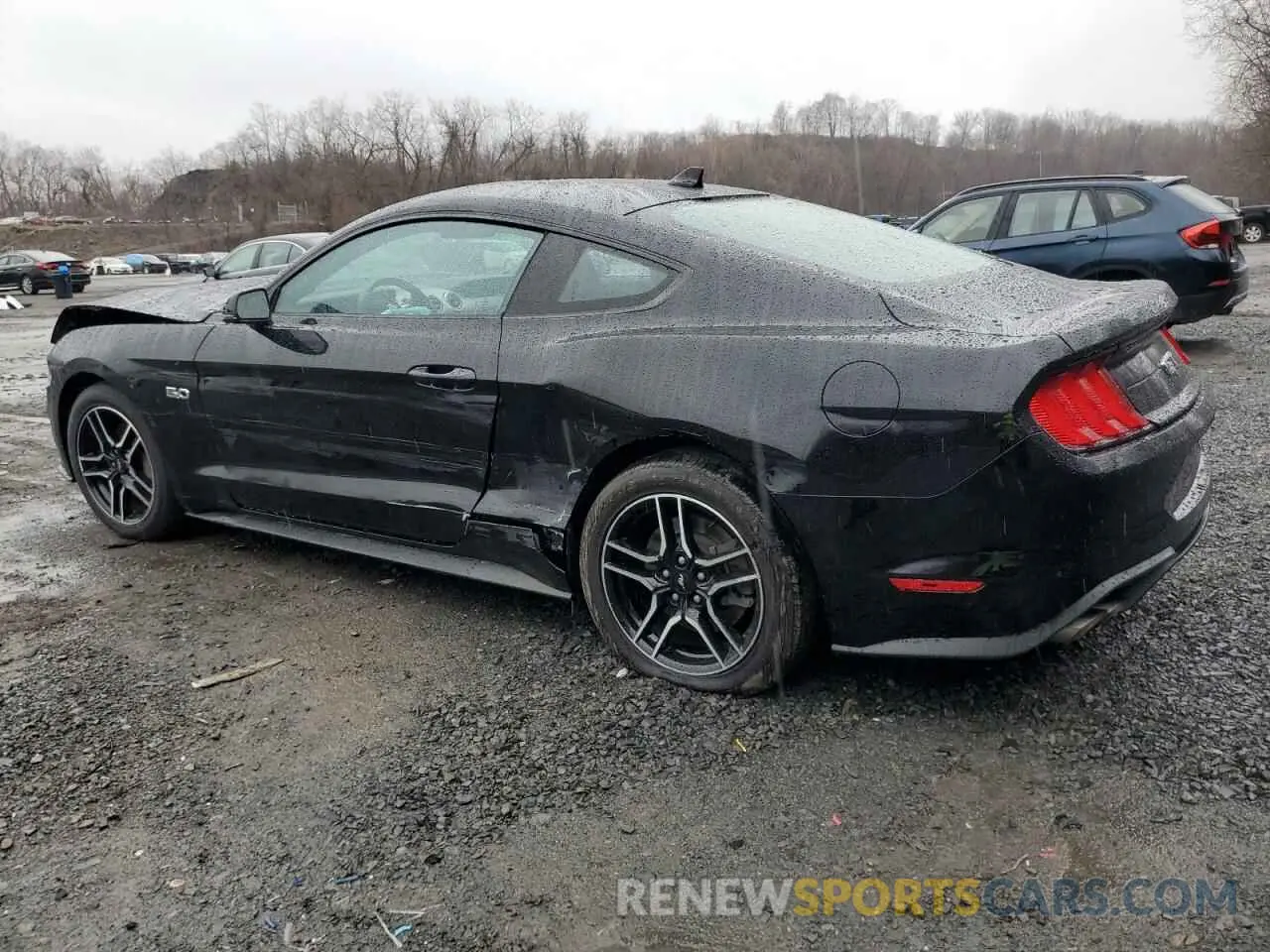2 fotografías del automóvil dañado 1FA6P8CFXP5304296 FORD MUSTANG 2023