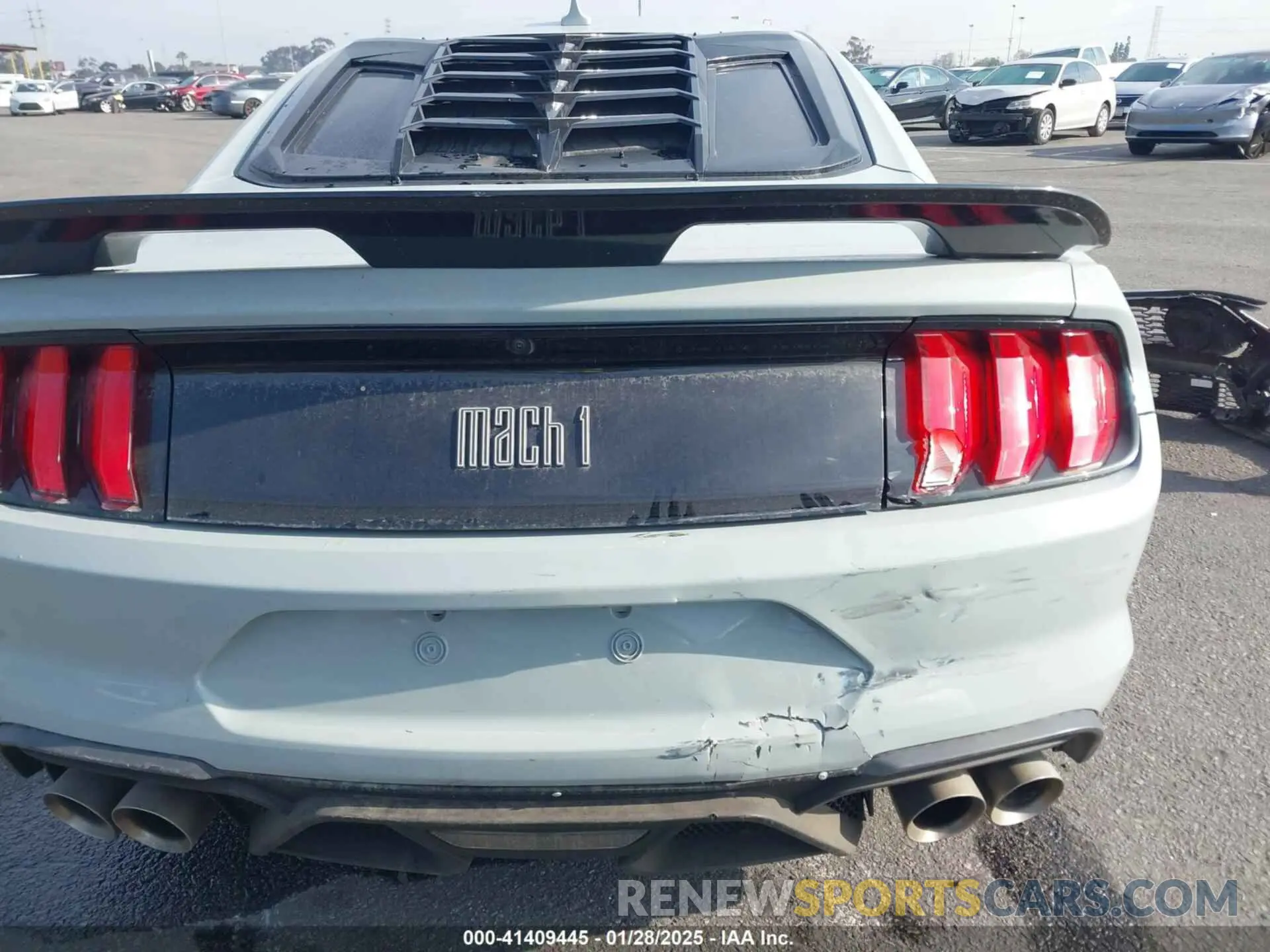 18 fotografías del automóvil dañado 1FA6P8R02P5502244 FORD MUSTANG 2023