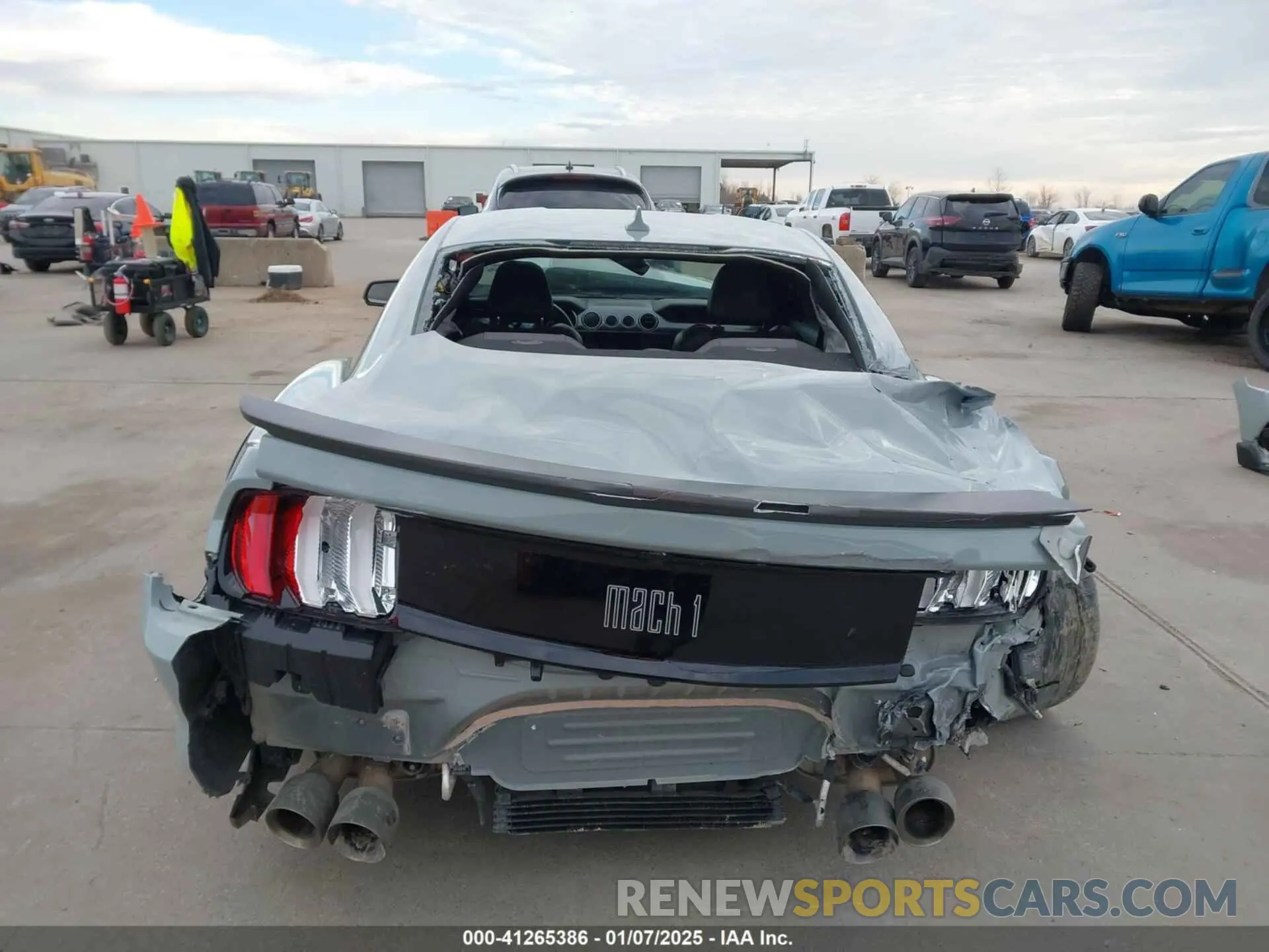 16 fotografías del automóvil dañado 1FA6P8R08P5501244 FORD MUSTANG 2023