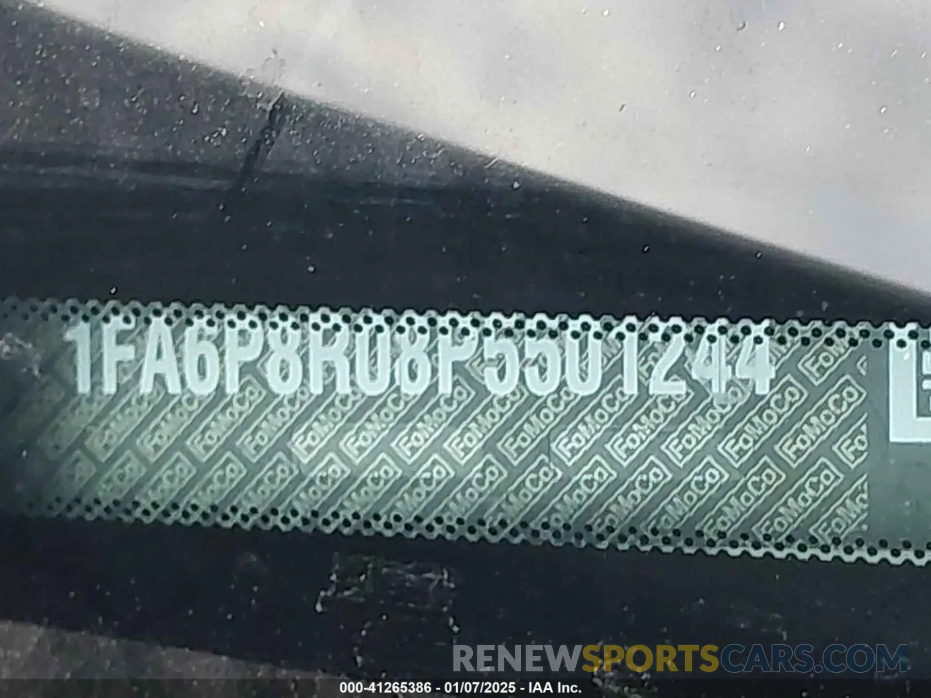 17 fotografías del automóvil dañado 1FA6P8R08P5501244 FORD MUSTANG 2023