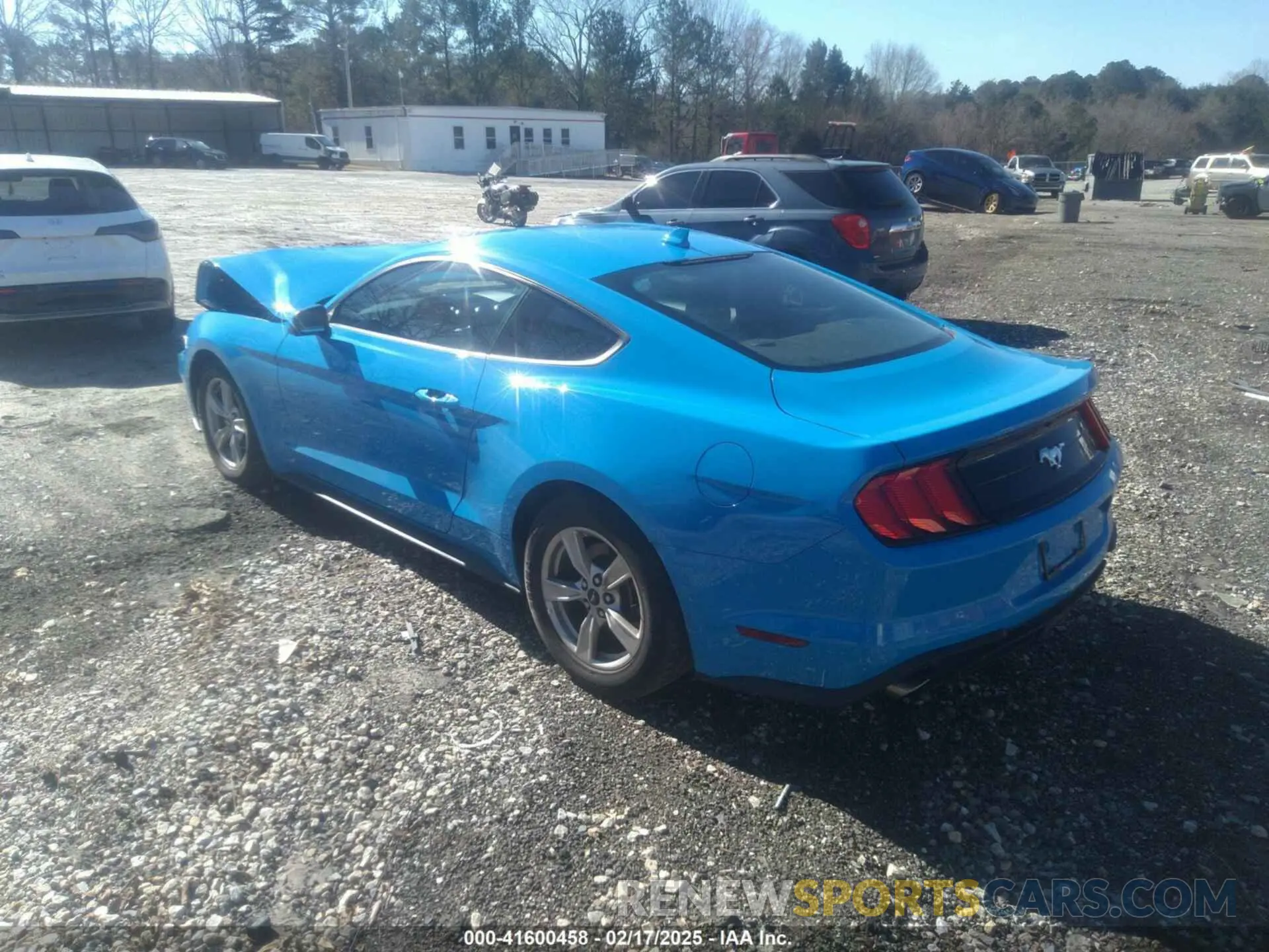 3 fotografías del automóvil dañado 1FA6P8TH5P5113600 FORD MUSTANG 2023