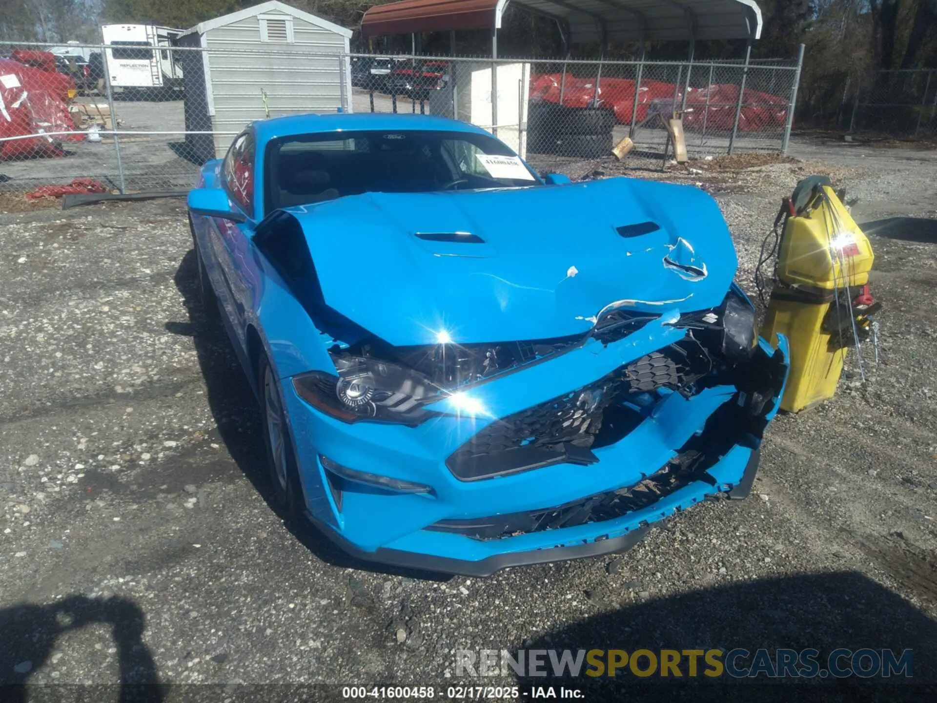 6 fotografías del automóvil dañado 1FA6P8TH5P5113600 FORD MUSTANG 2023