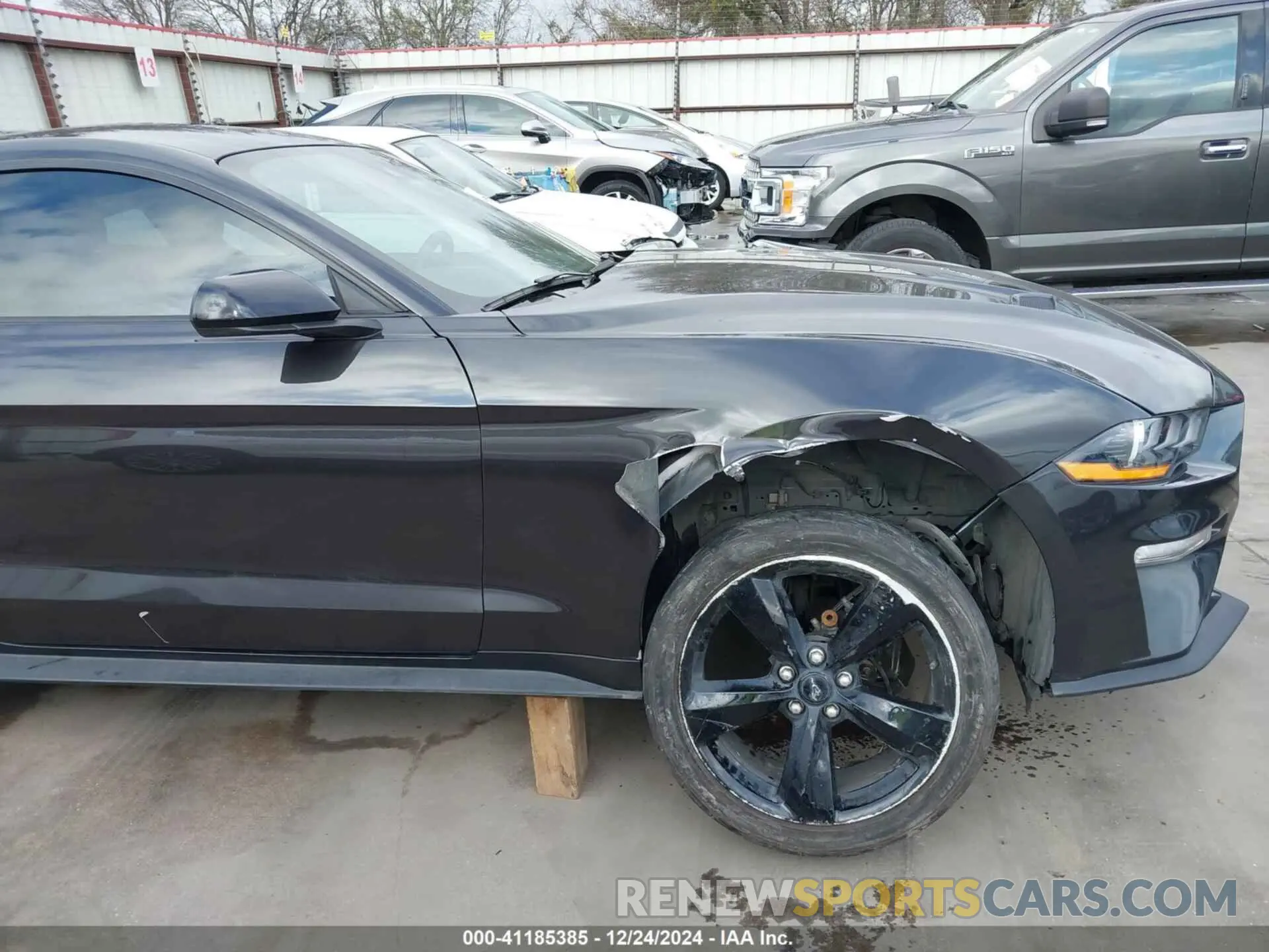 6 fotografías del automóvil dañado 1FA6P8TH6P5105960 FORD MUSTANG 2023