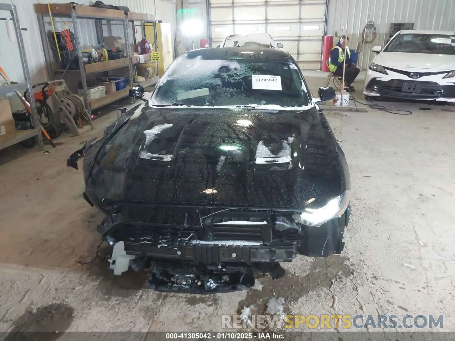 13 fotografías del automóvil dañado 1FA6P8TH7P5101948 FORD MUSTANG 2023