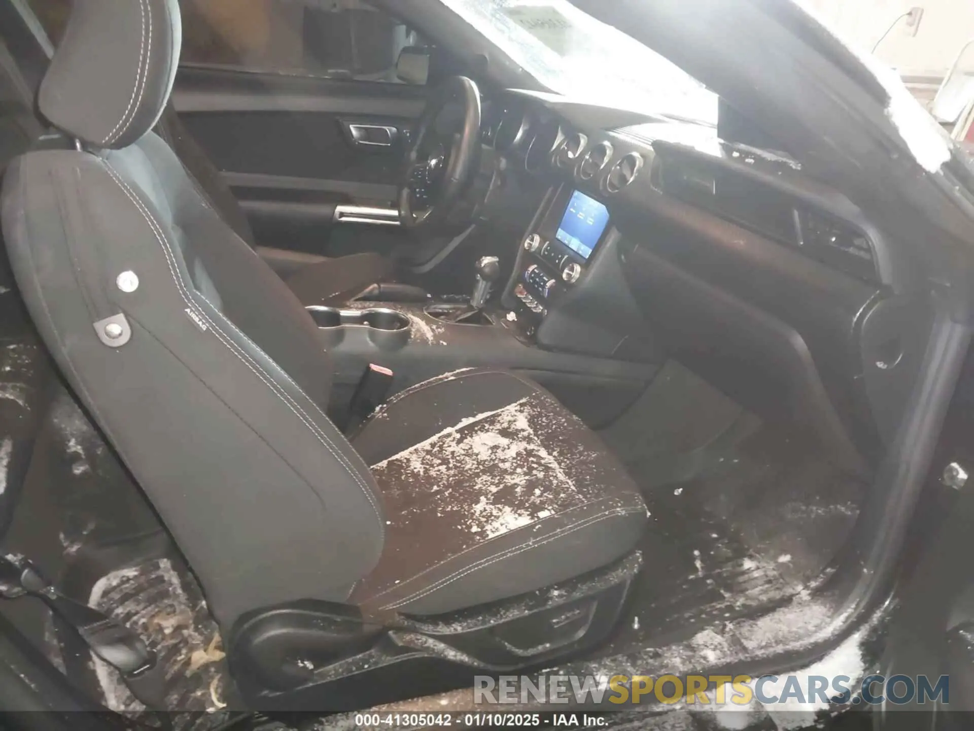 5 fotografías del automóvil dañado 1FA6P8TH7P5101948 FORD MUSTANG 2023